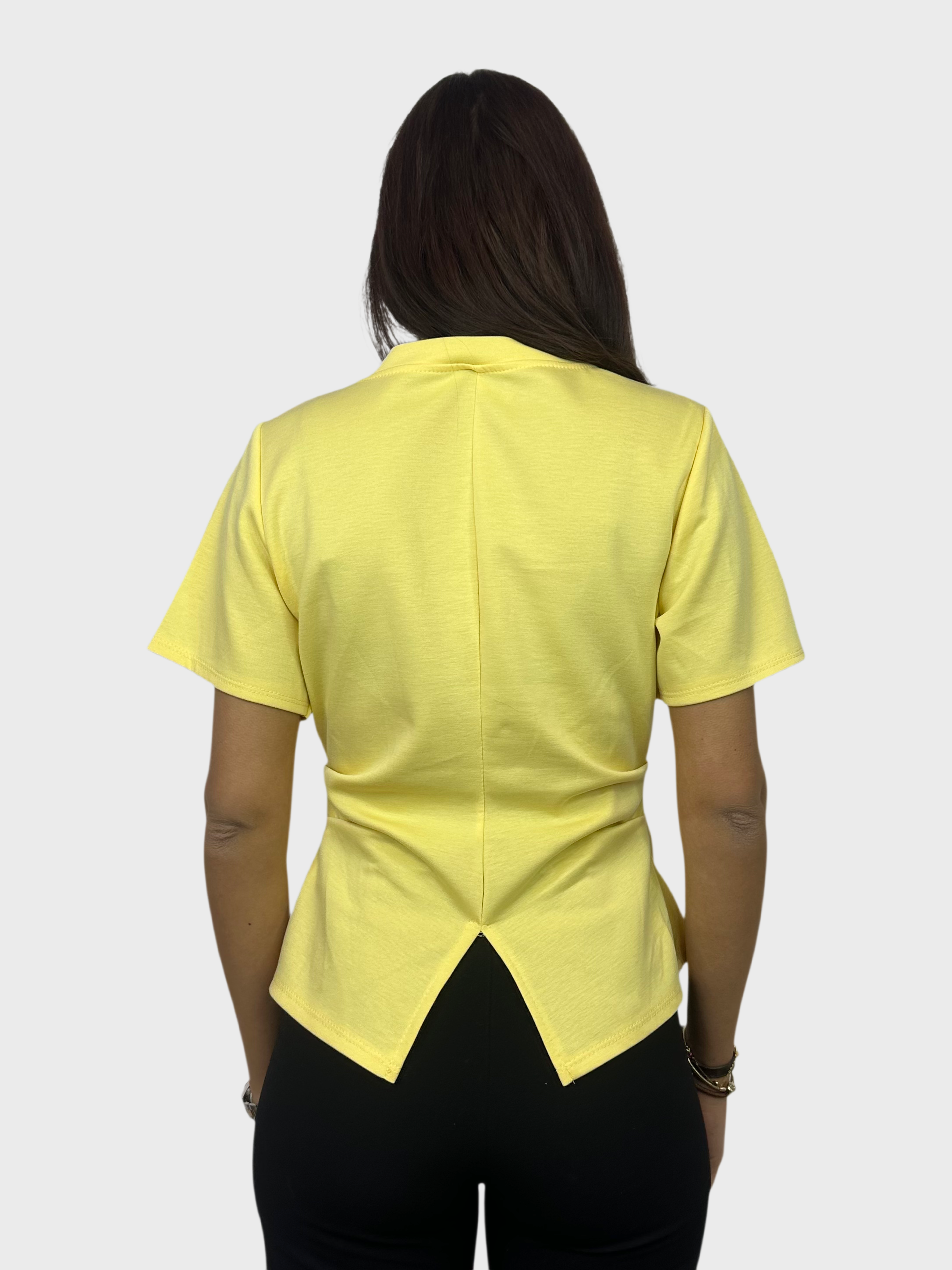 Iris Top - Geel