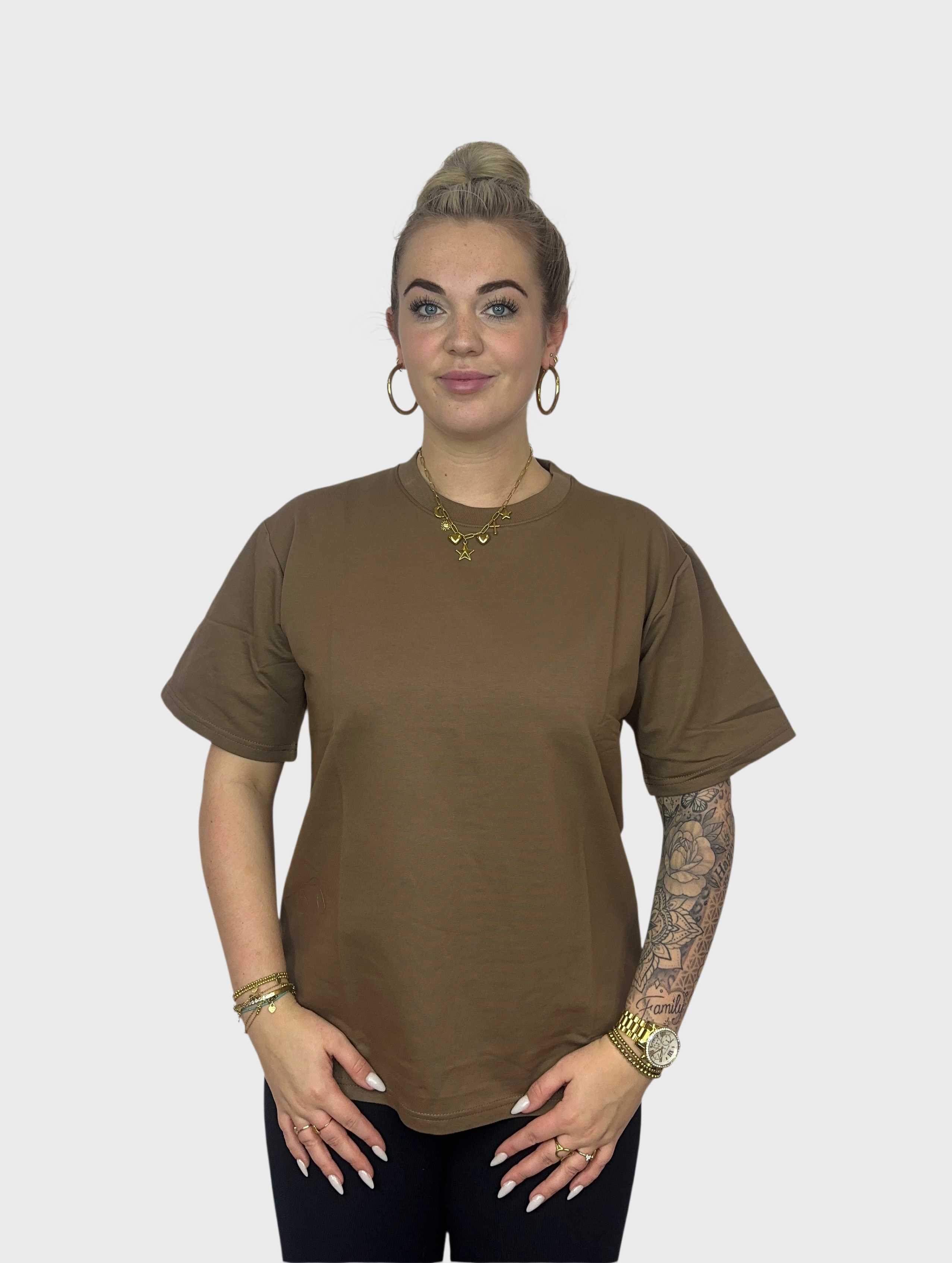 Basic T-Shirt - Bruin