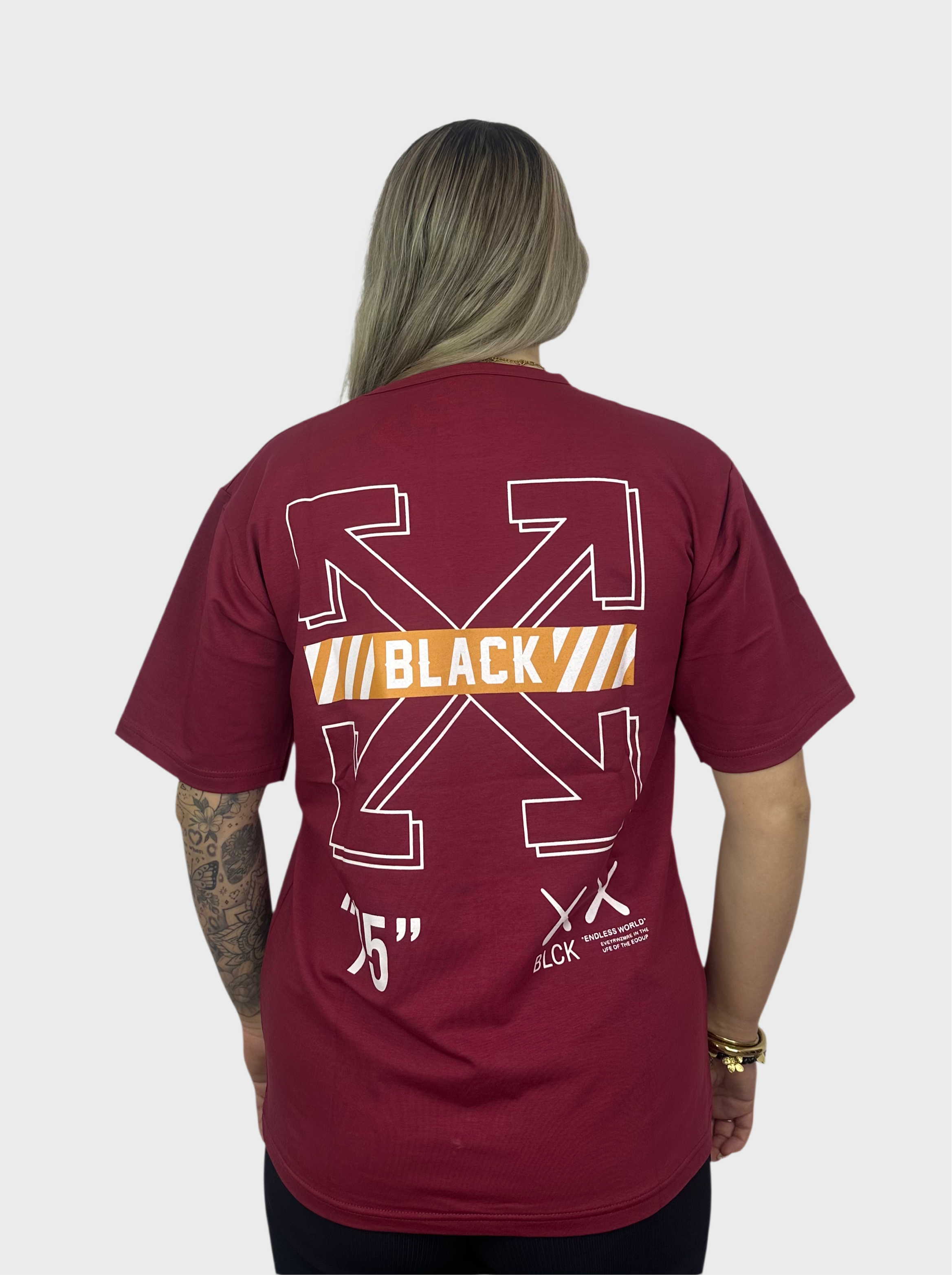 BLCKX T-Shirt - Bordeaux