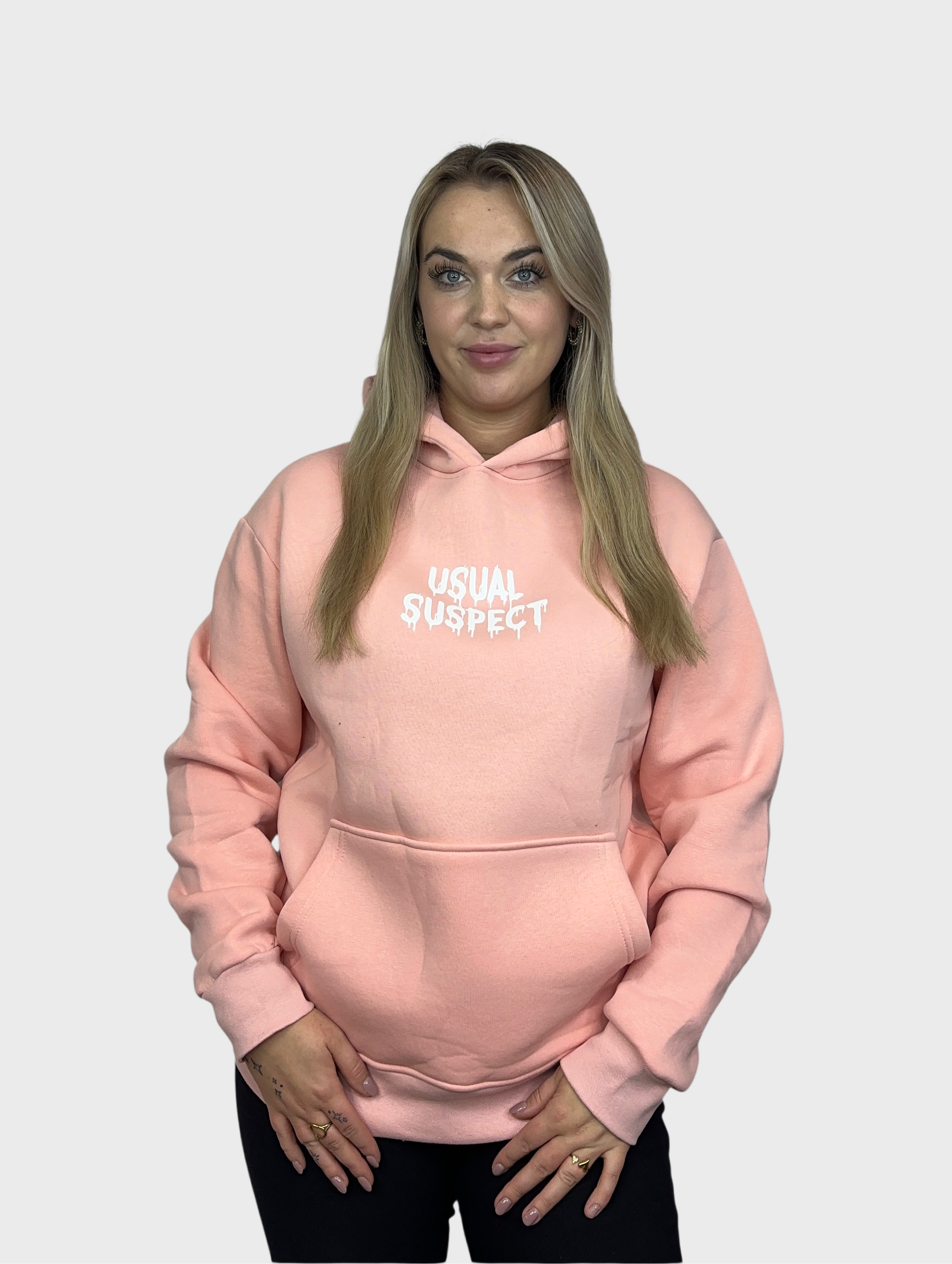 Usual Suspect Hoodie - Licht Roze