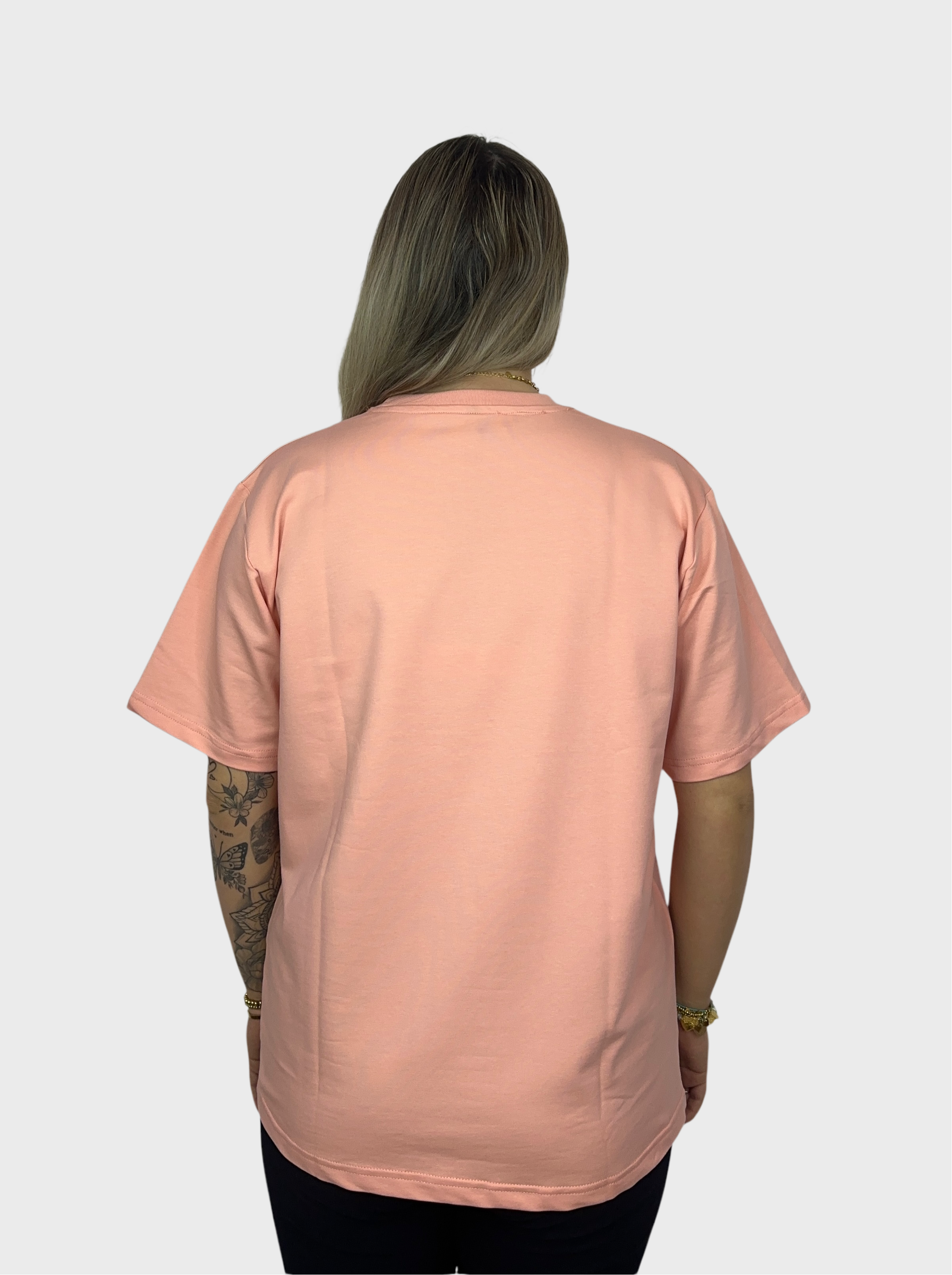 Basic Heart T-Shirt - Peach