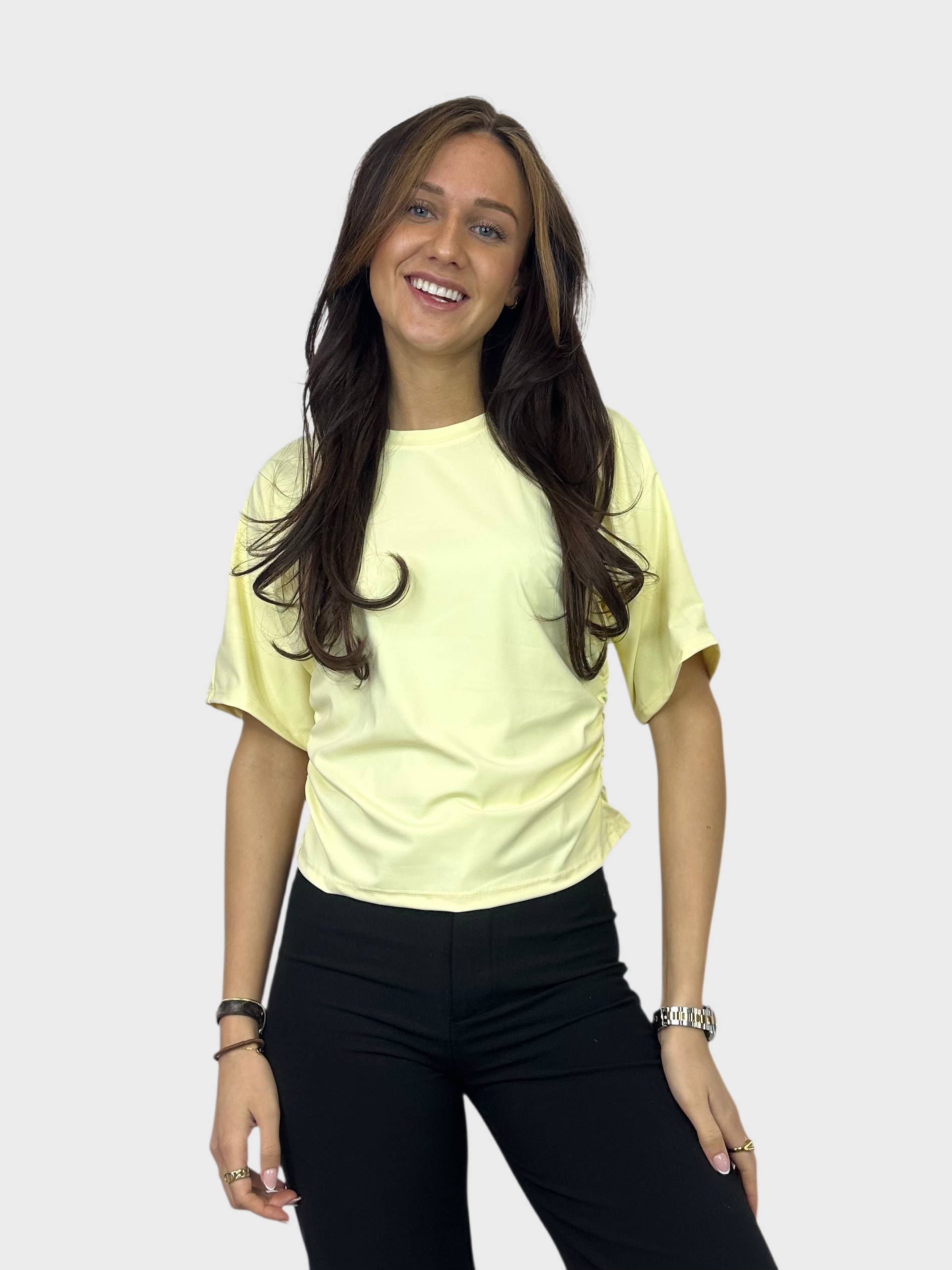 Indy Top - Butter Yellow