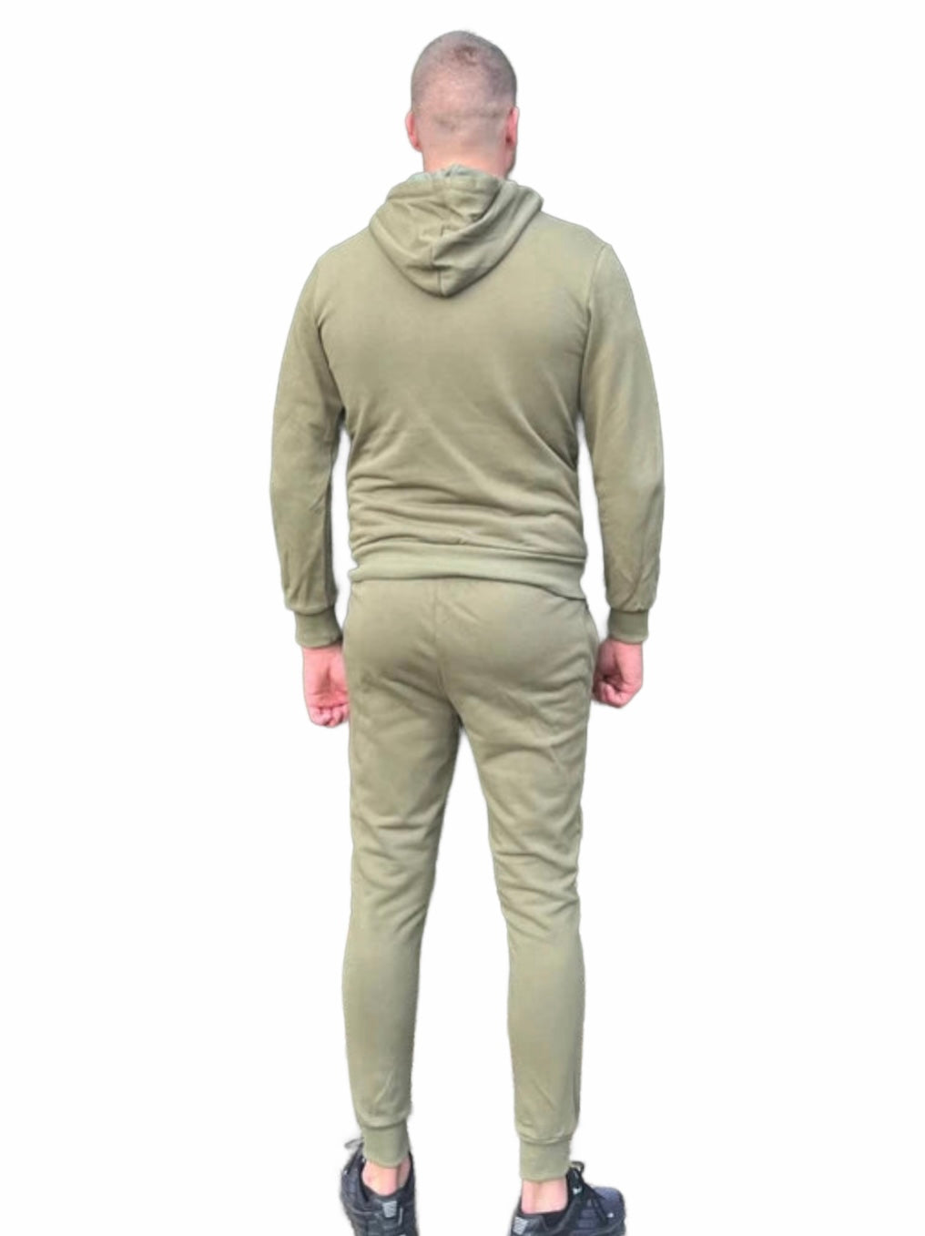 Comfy Vest Trainingspak - Army Groen - Flexxfashion Flexxfashion Comfy Vest Trainingspak - Army Groen