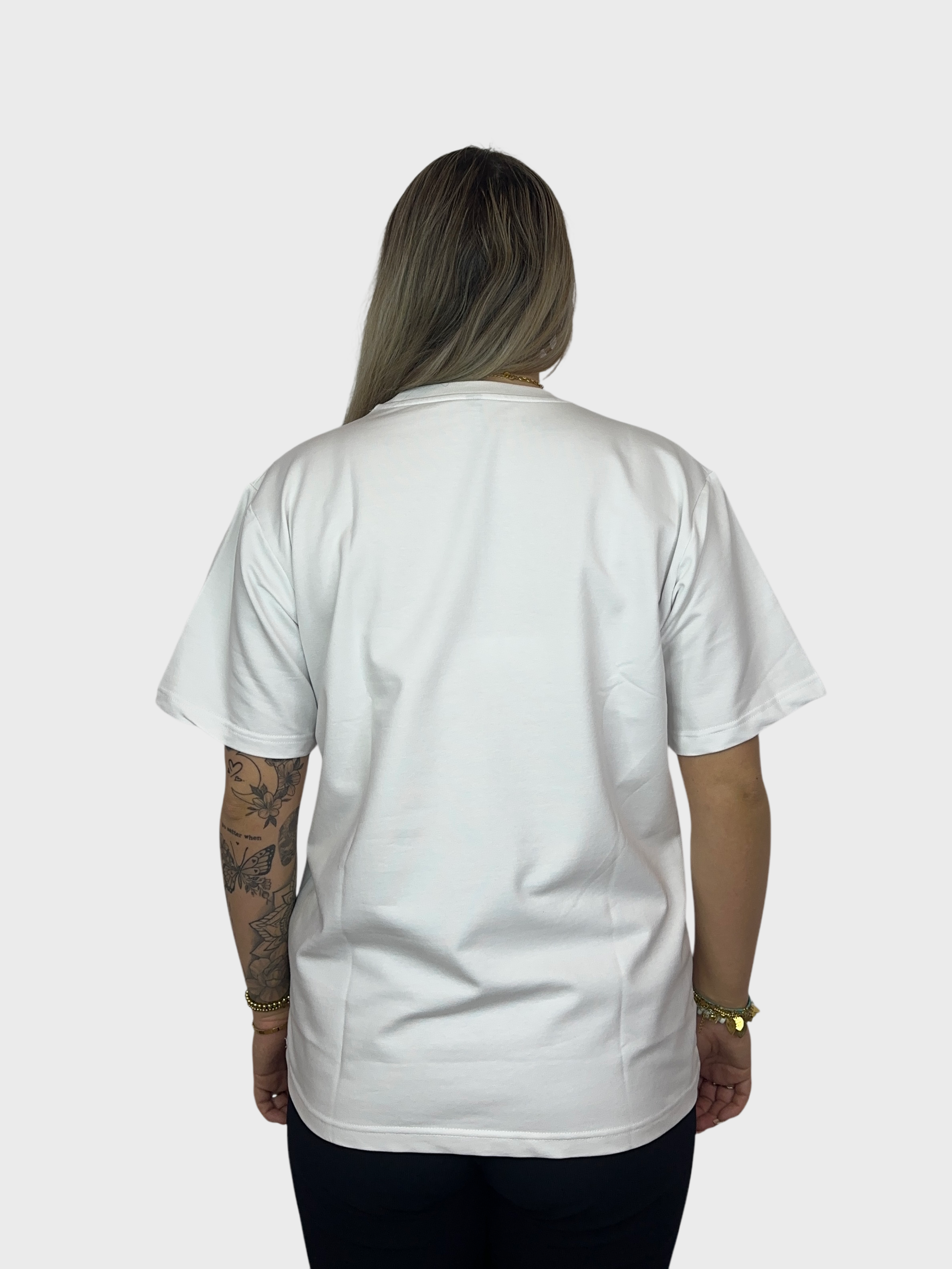 Basic Heart T-Shirt - Wit