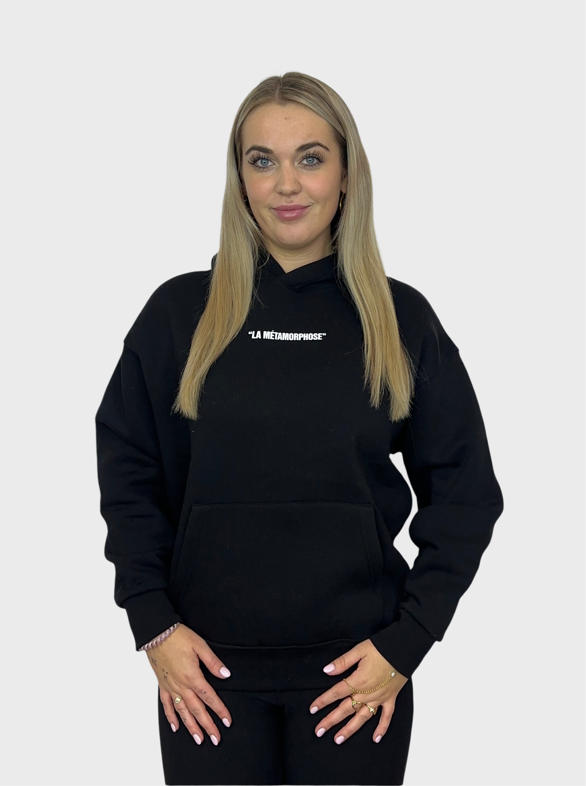 La Métamorphose Hoodie - Zwart
