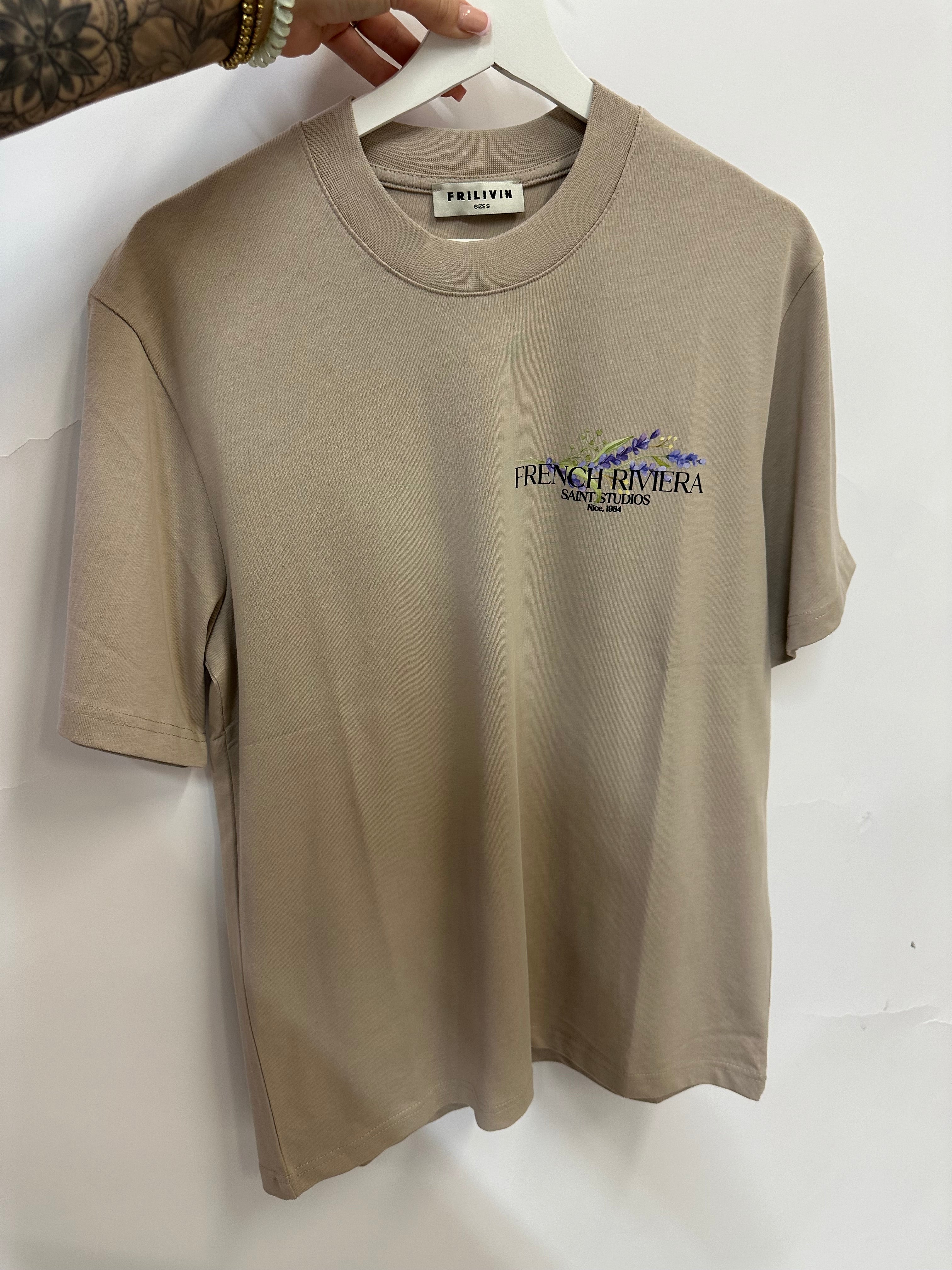 Riviera T-Shirt - Beige