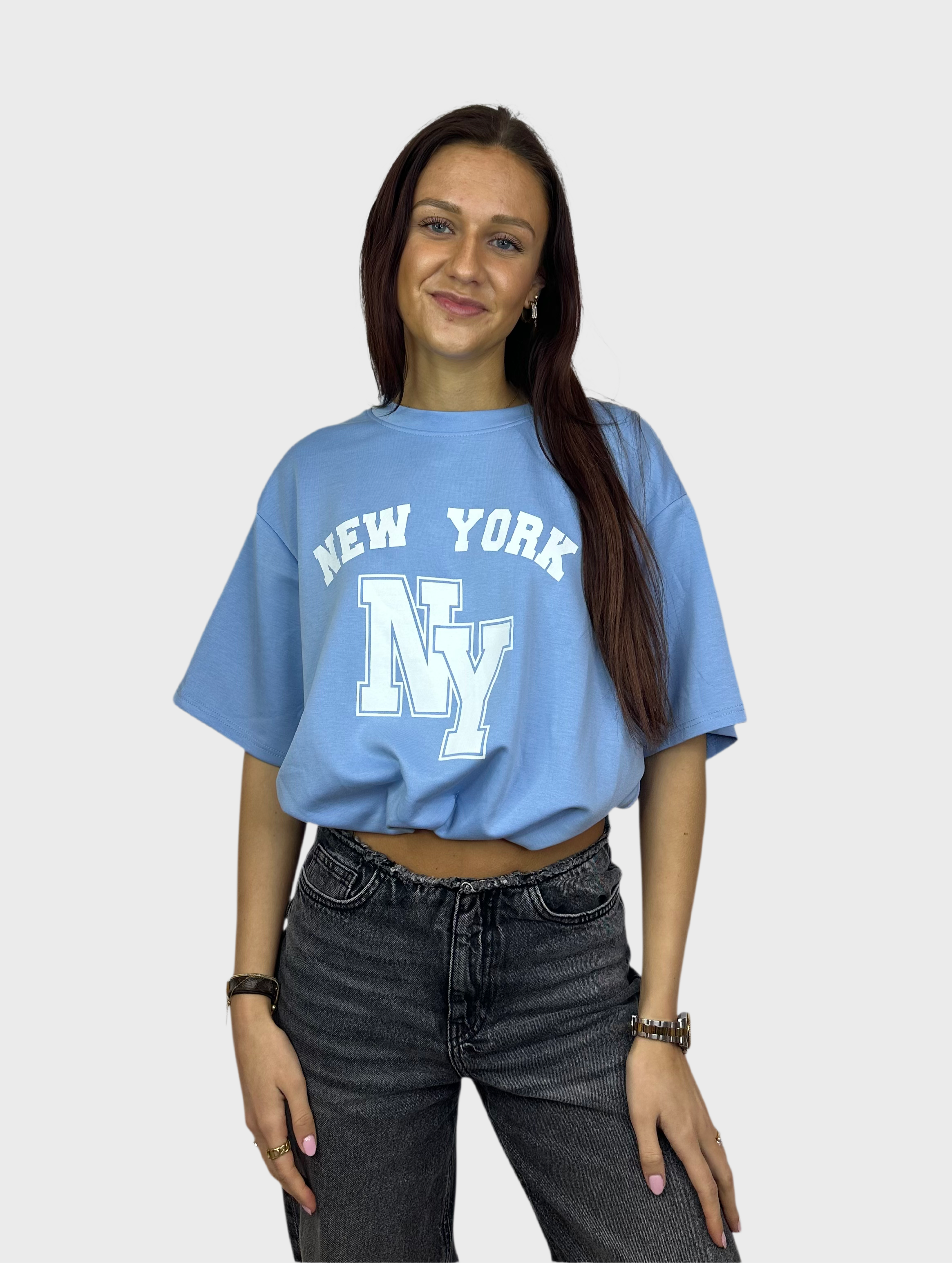 New York Top - Blauw