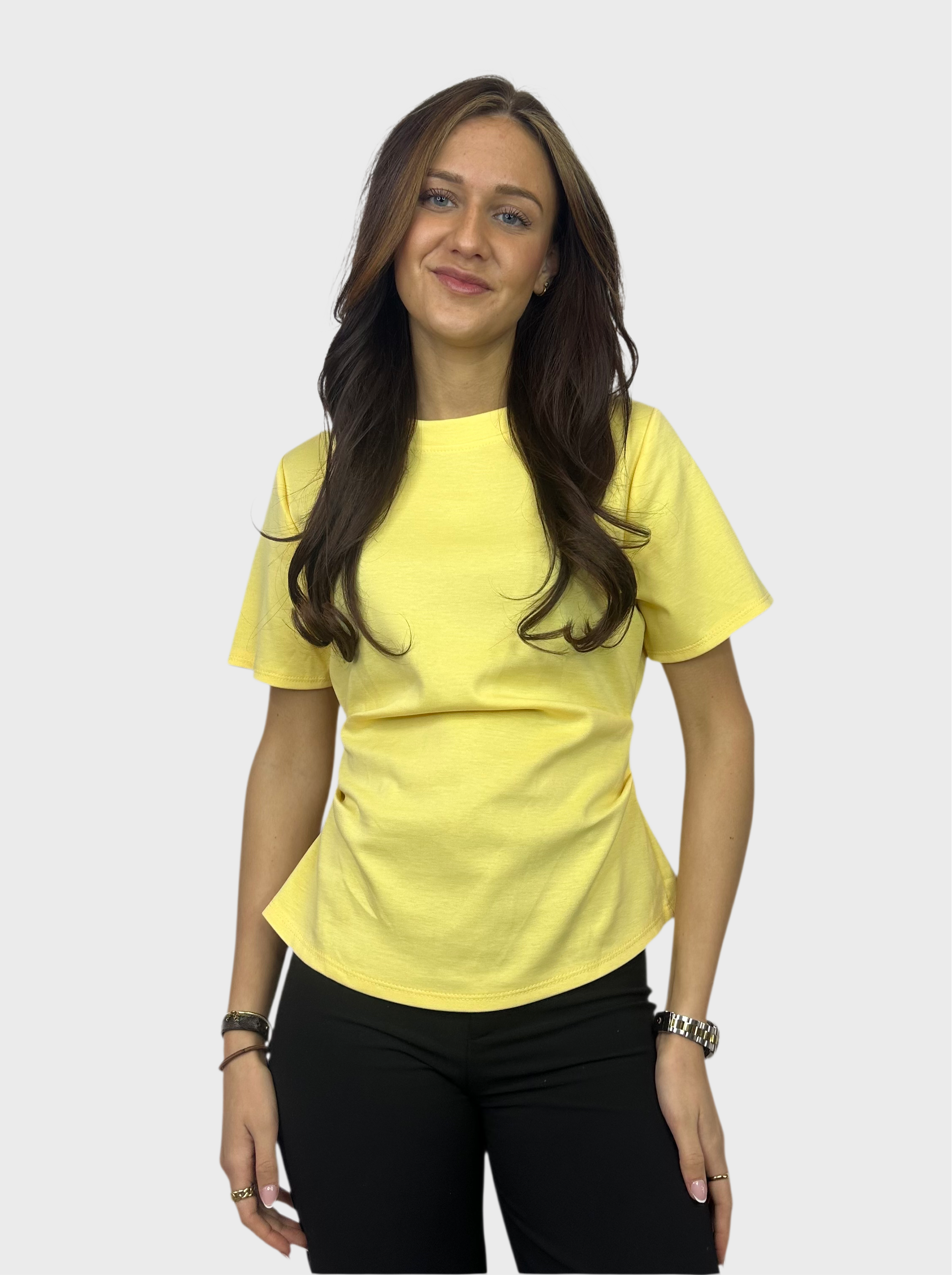 Iris Top - Geel