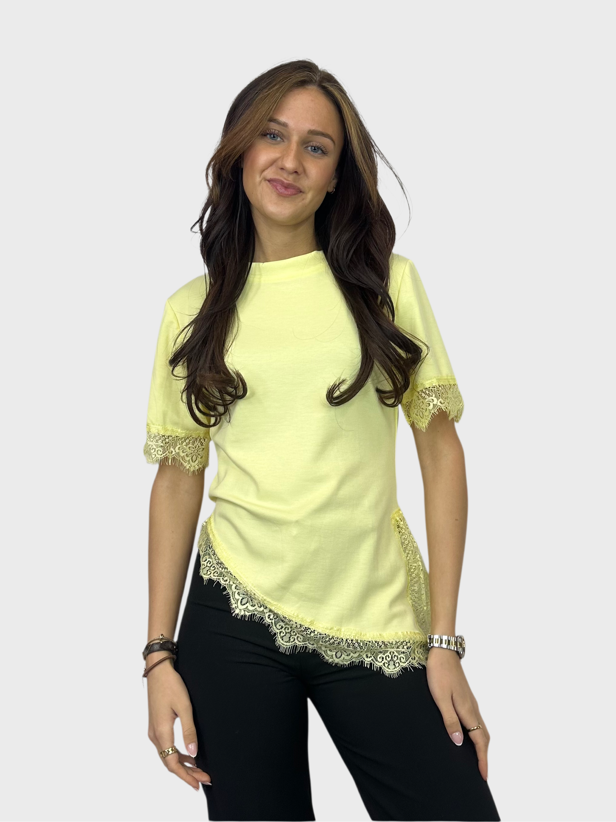 Celina Top - Butter Yellow