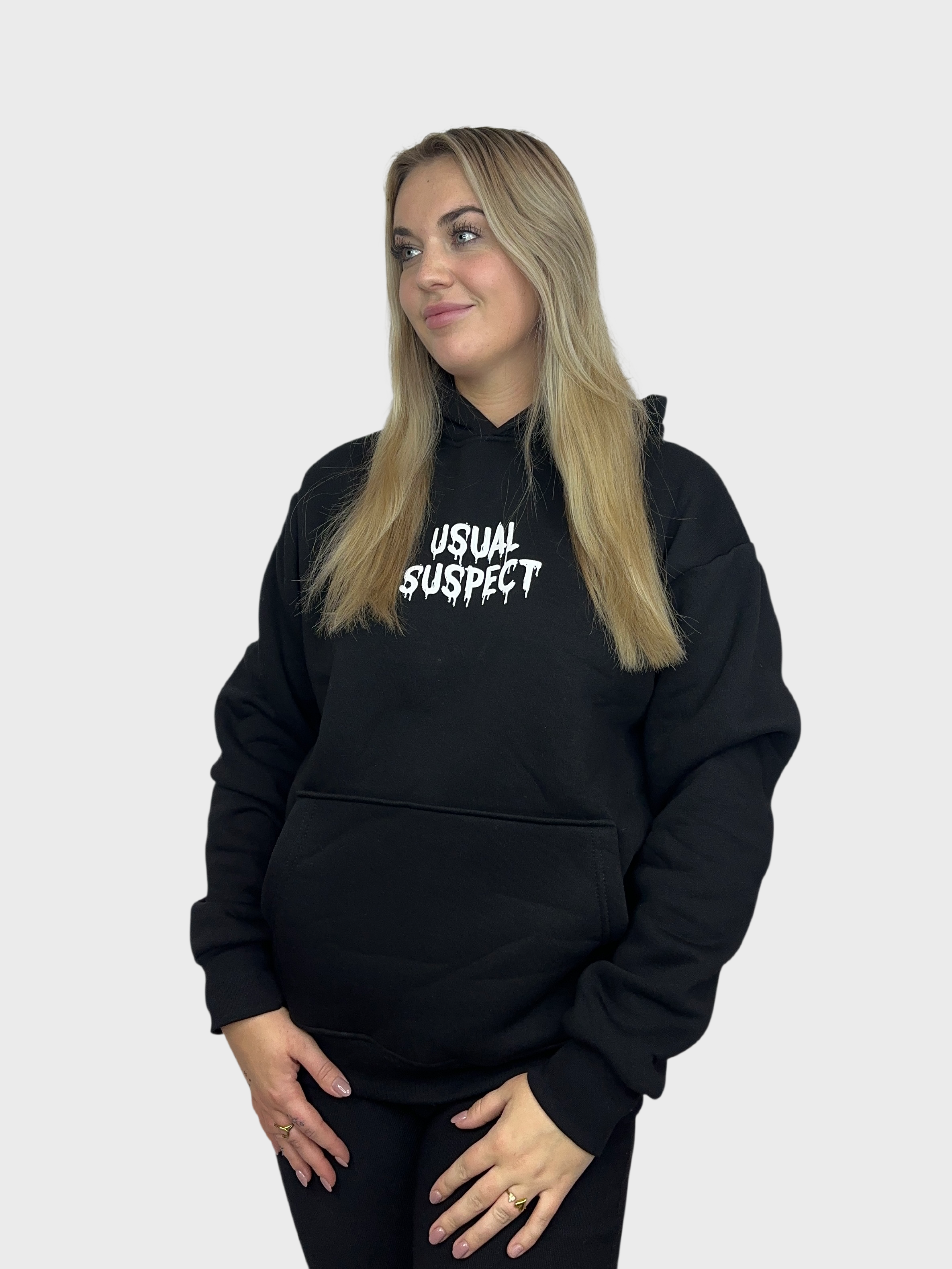 Usual Suspect Hoodie - Zwart