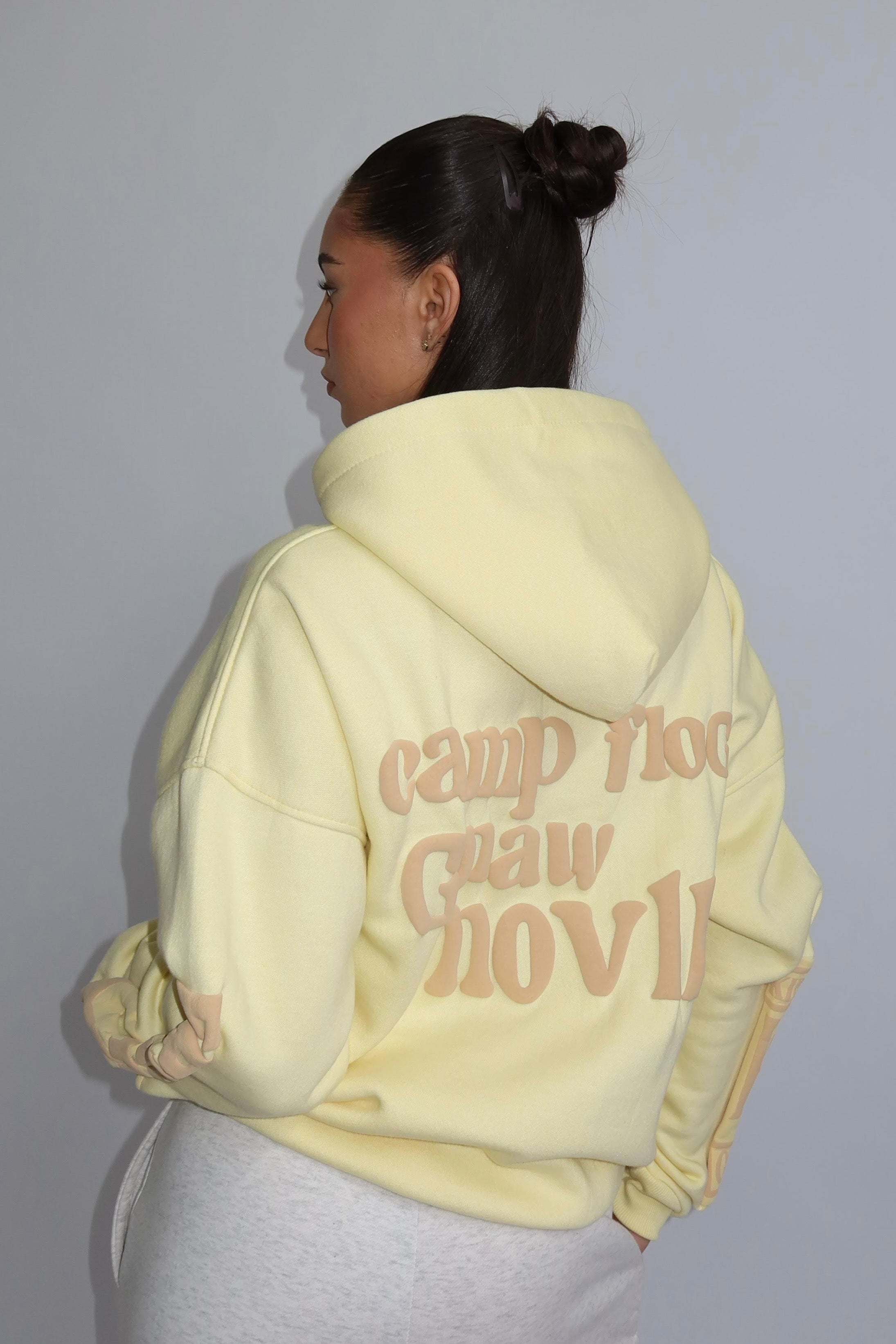 Lucky Me Hoodie - Butter Yellow
