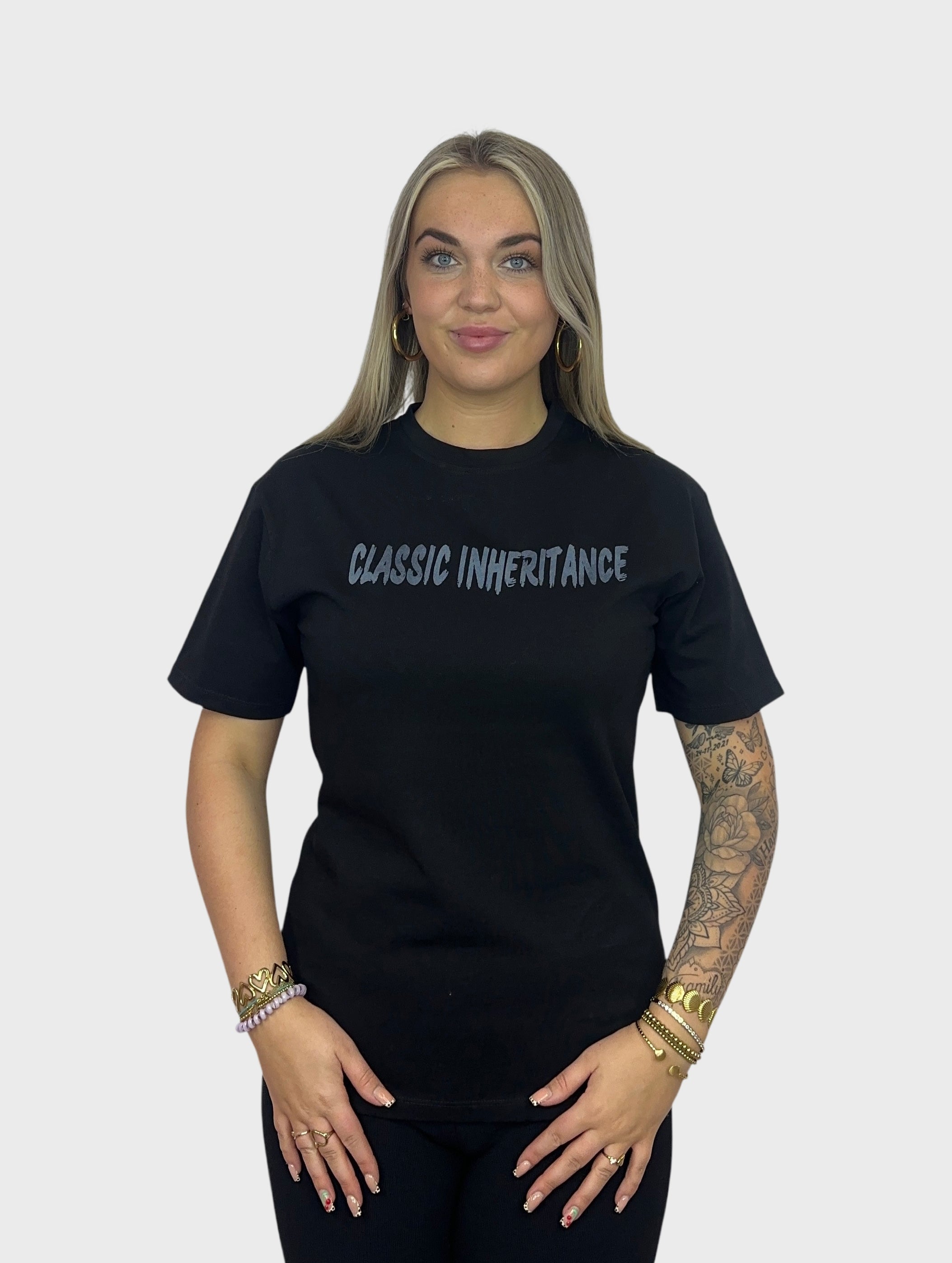 Classic Butterfly T-Shirt - Zwart