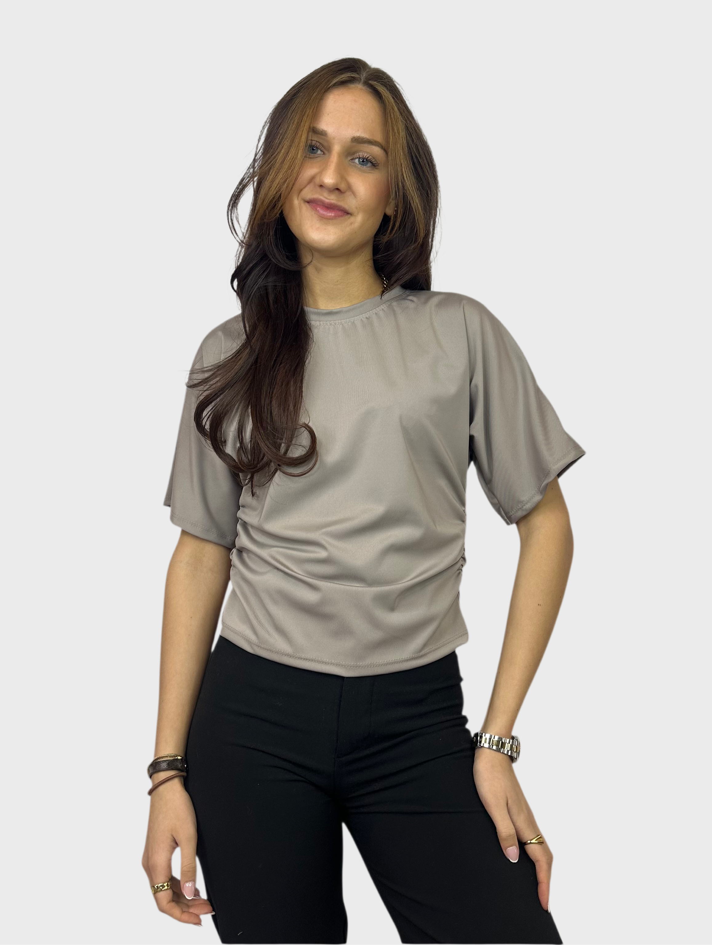 Indy Top - Taupe