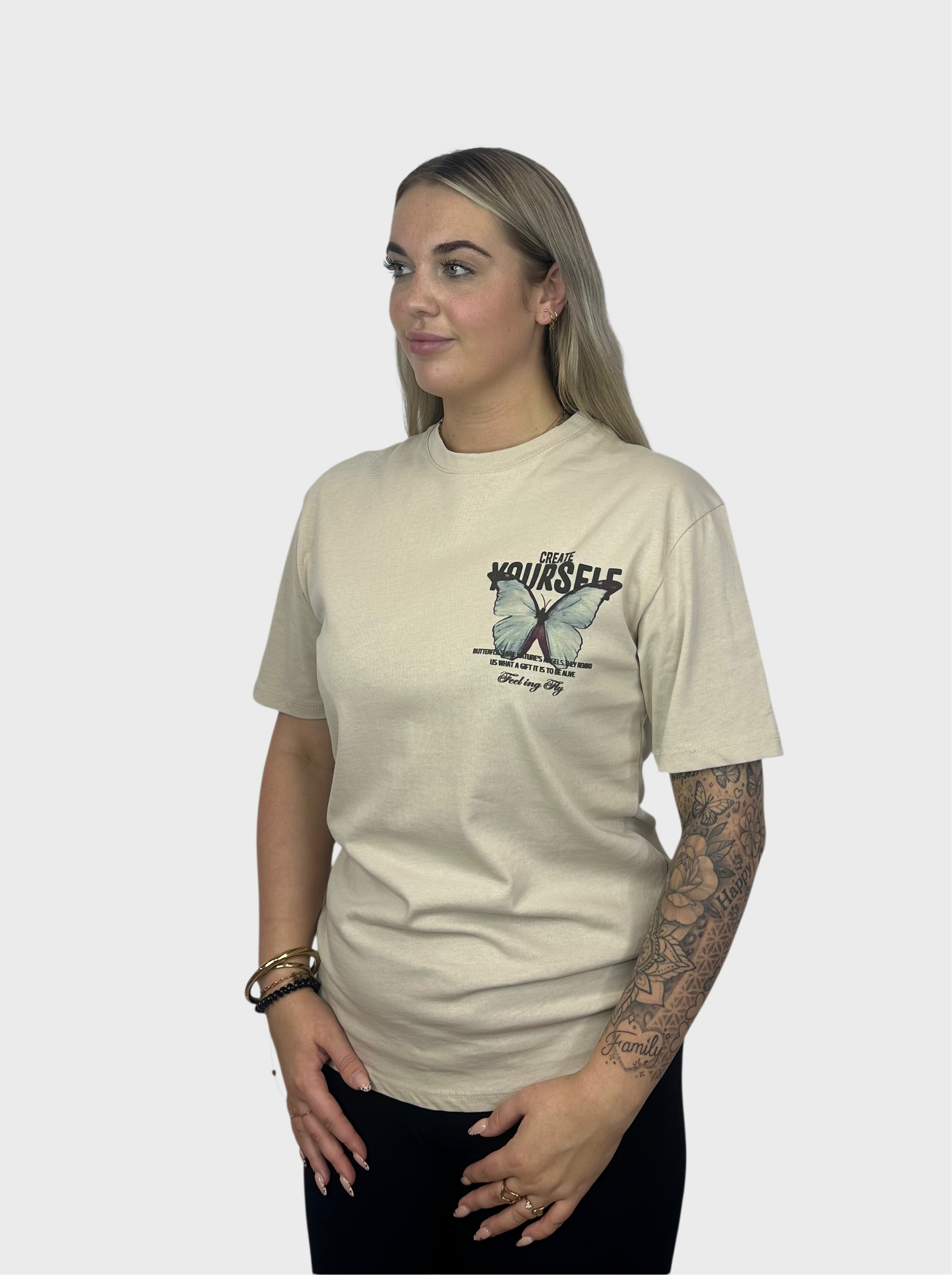 Love Yourself Shirt - Beige