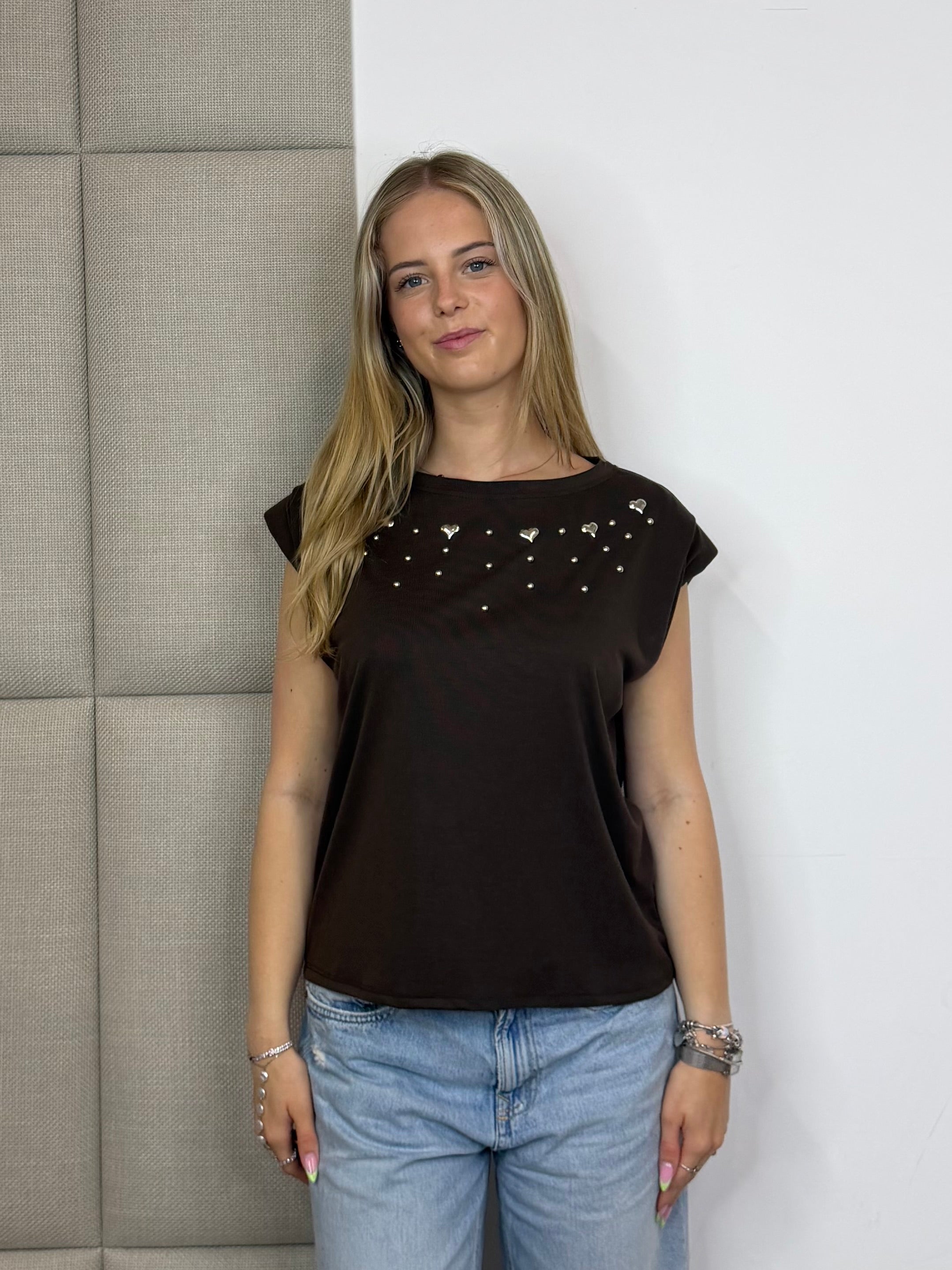 Cisca Top - Bruin