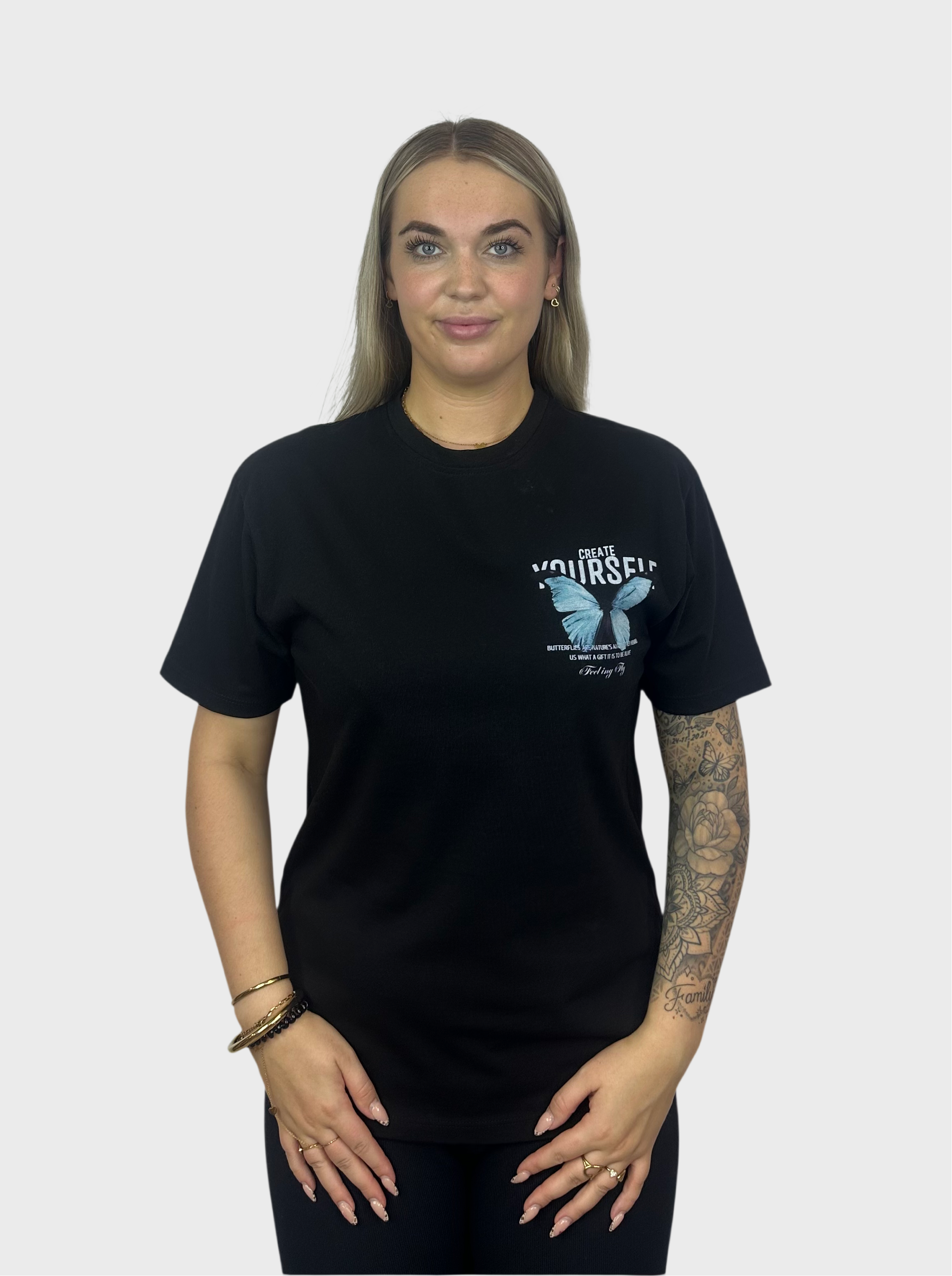 Love Yourself Shirt - Zwart