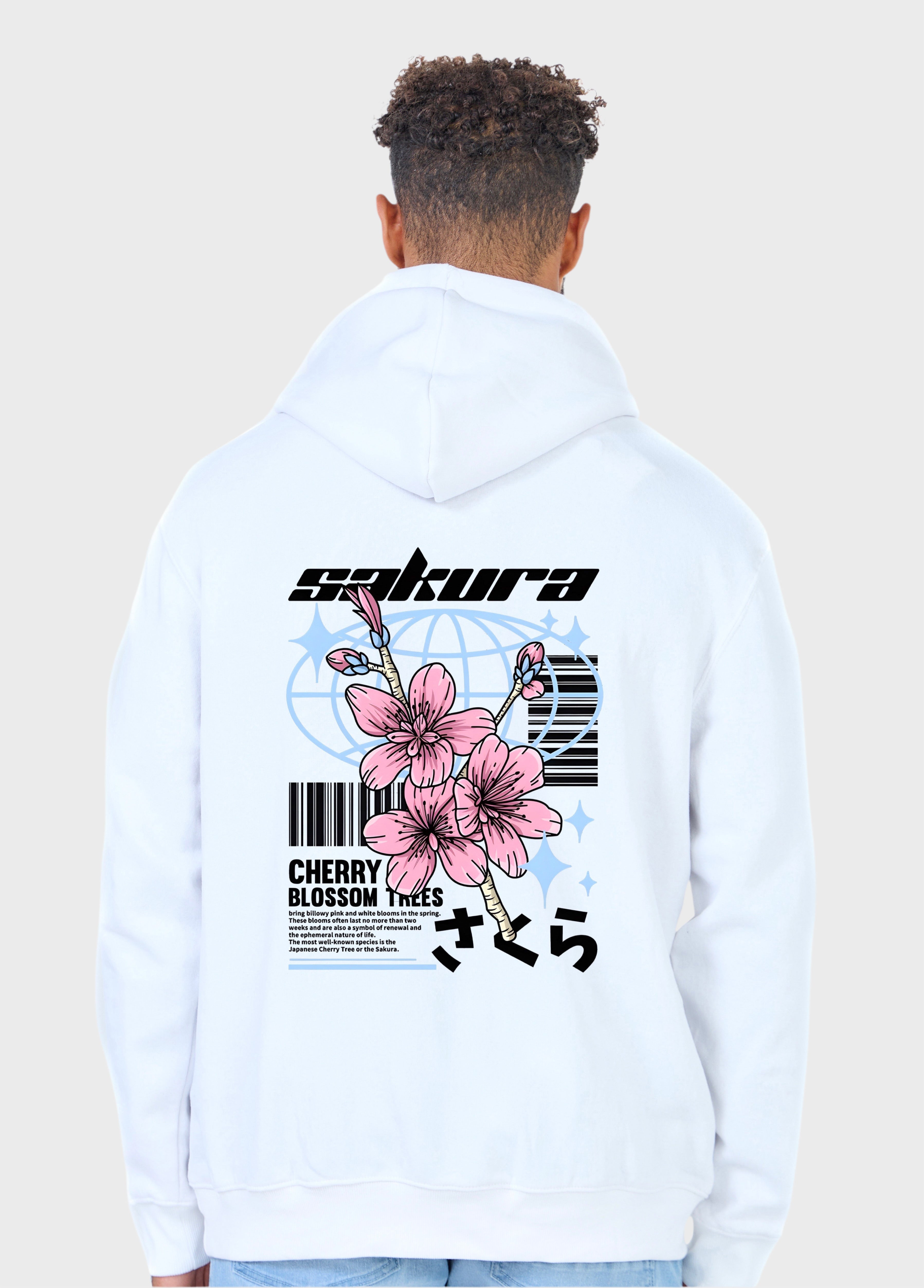 Sakura Hoodie - Wit