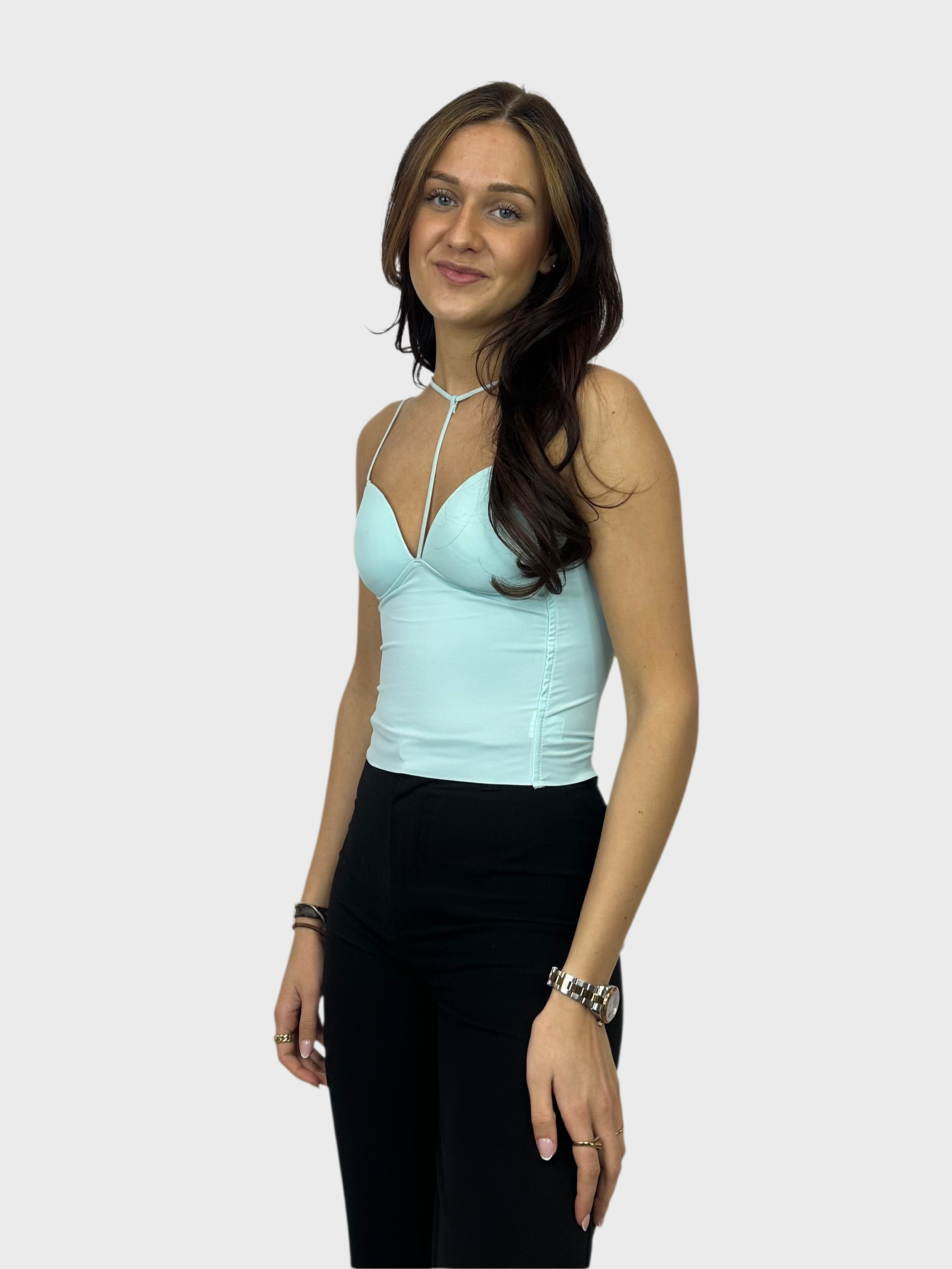 Minimal Chic Top - Mint