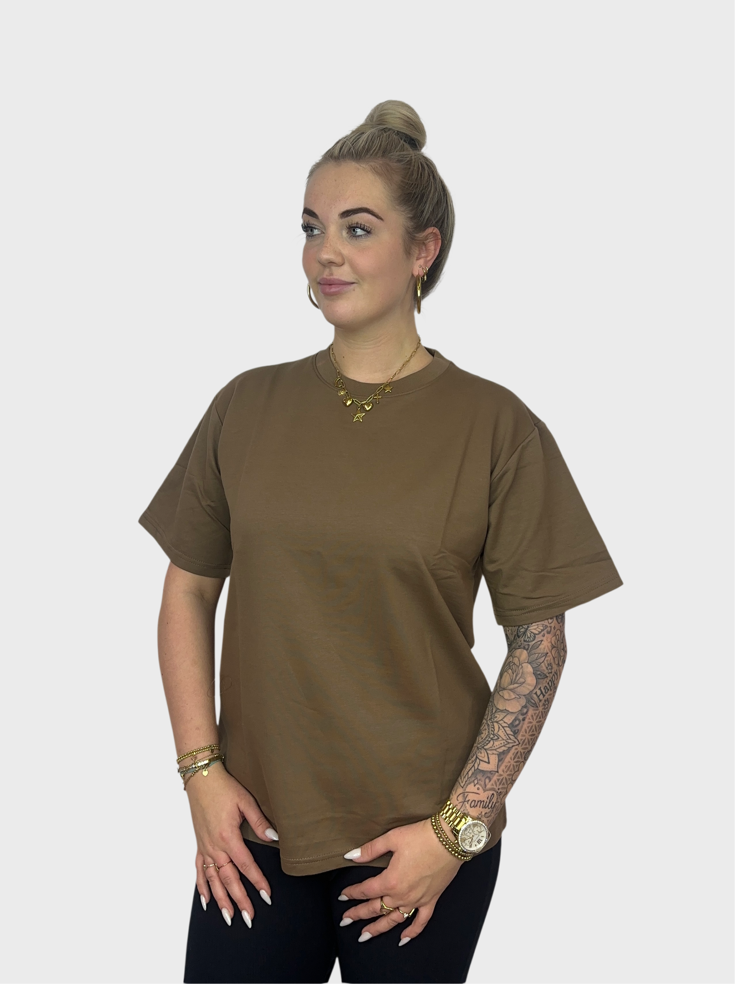 Basic T-Shirt - Bruin