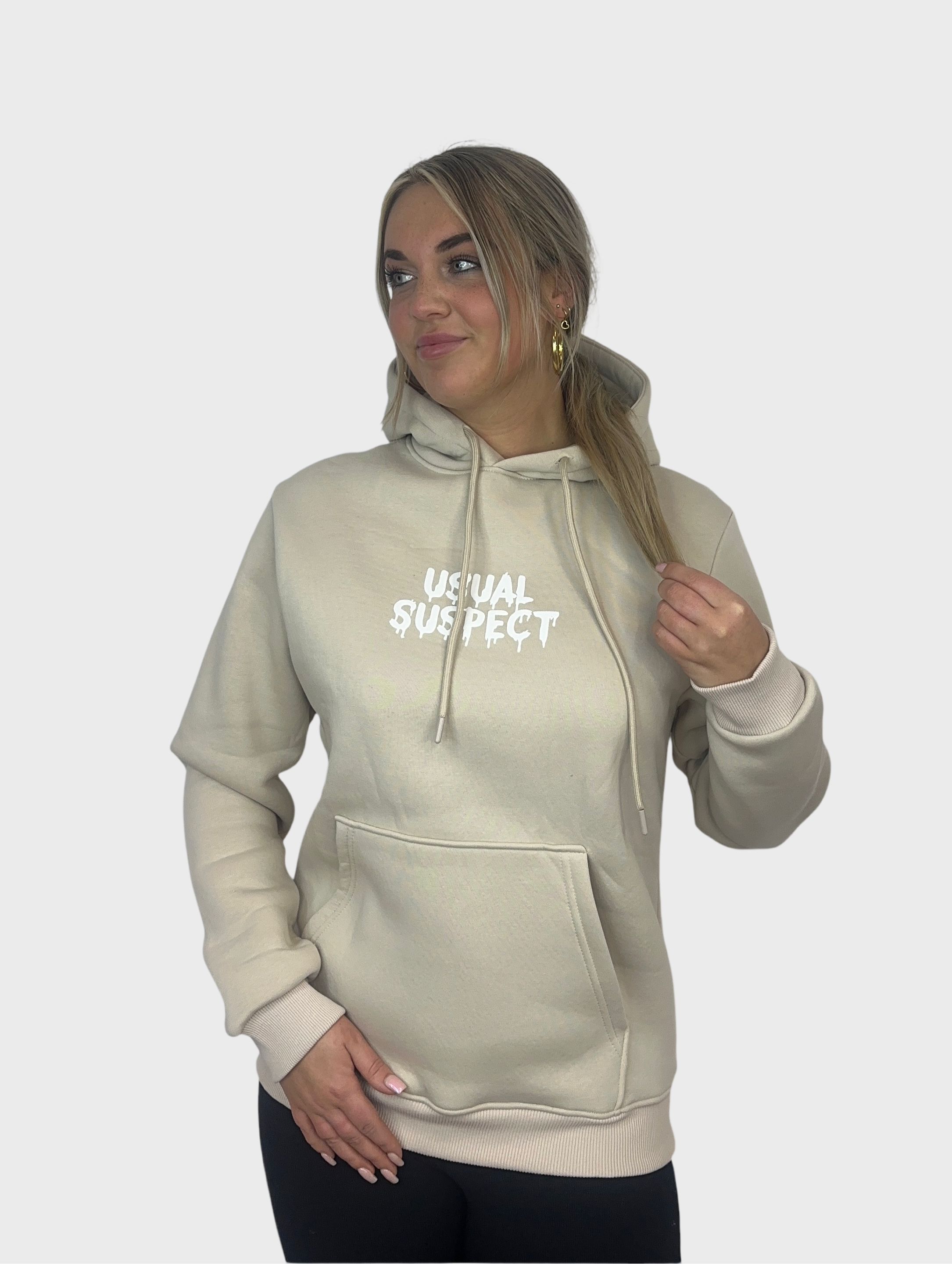 Usual Suspect Hoodie - Beige