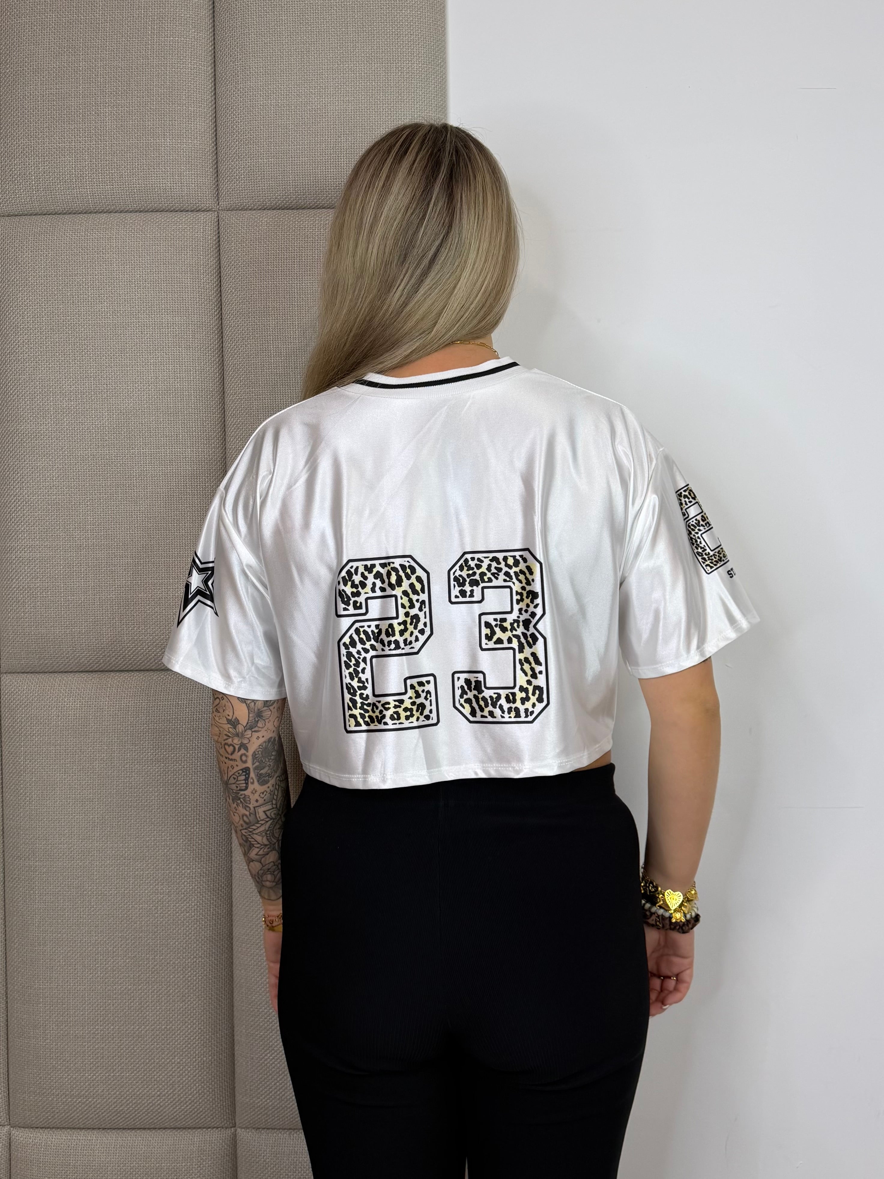 Genius Jersey Top - Wit