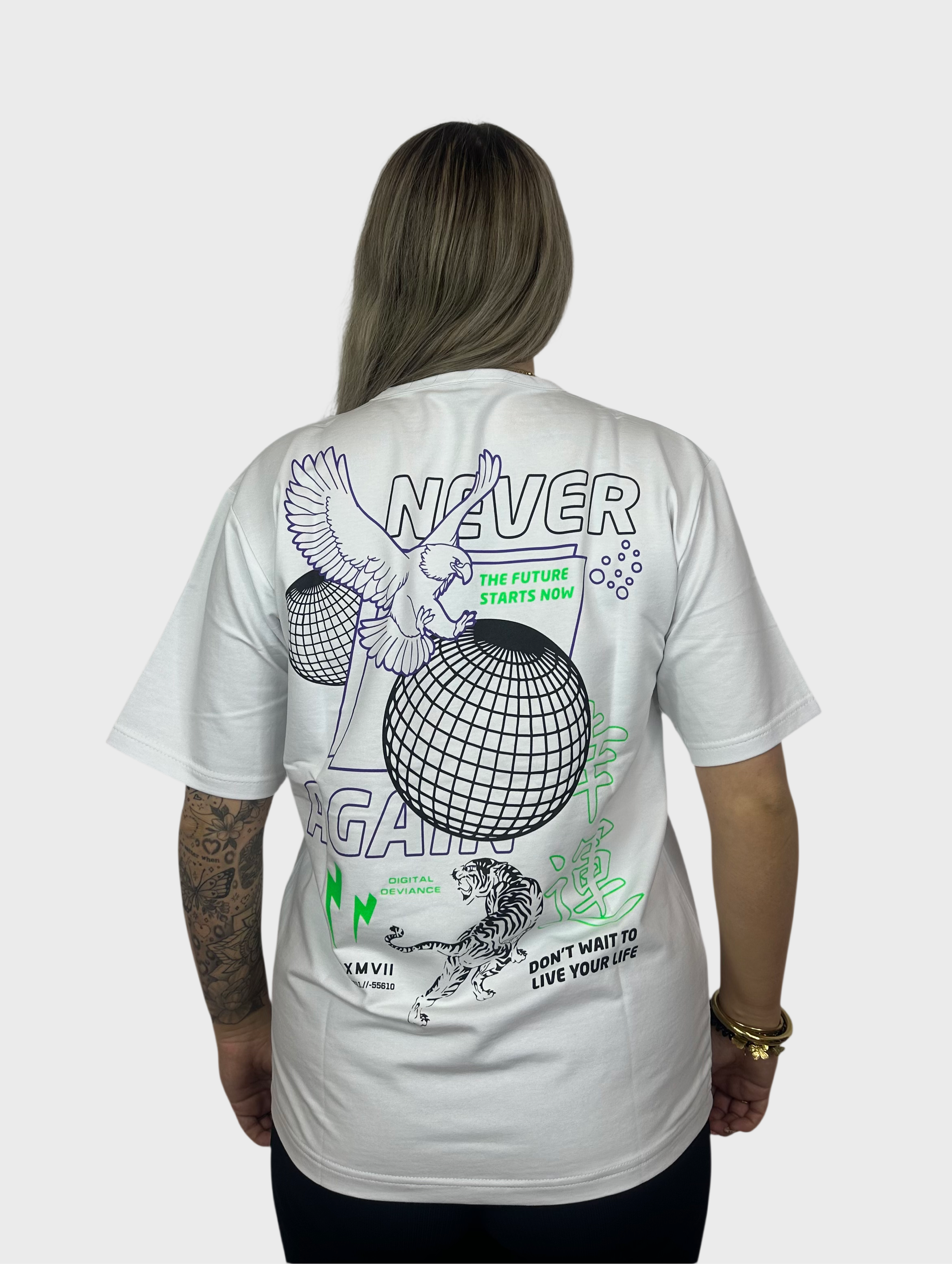 IC🪩N T-Shirt - Wit