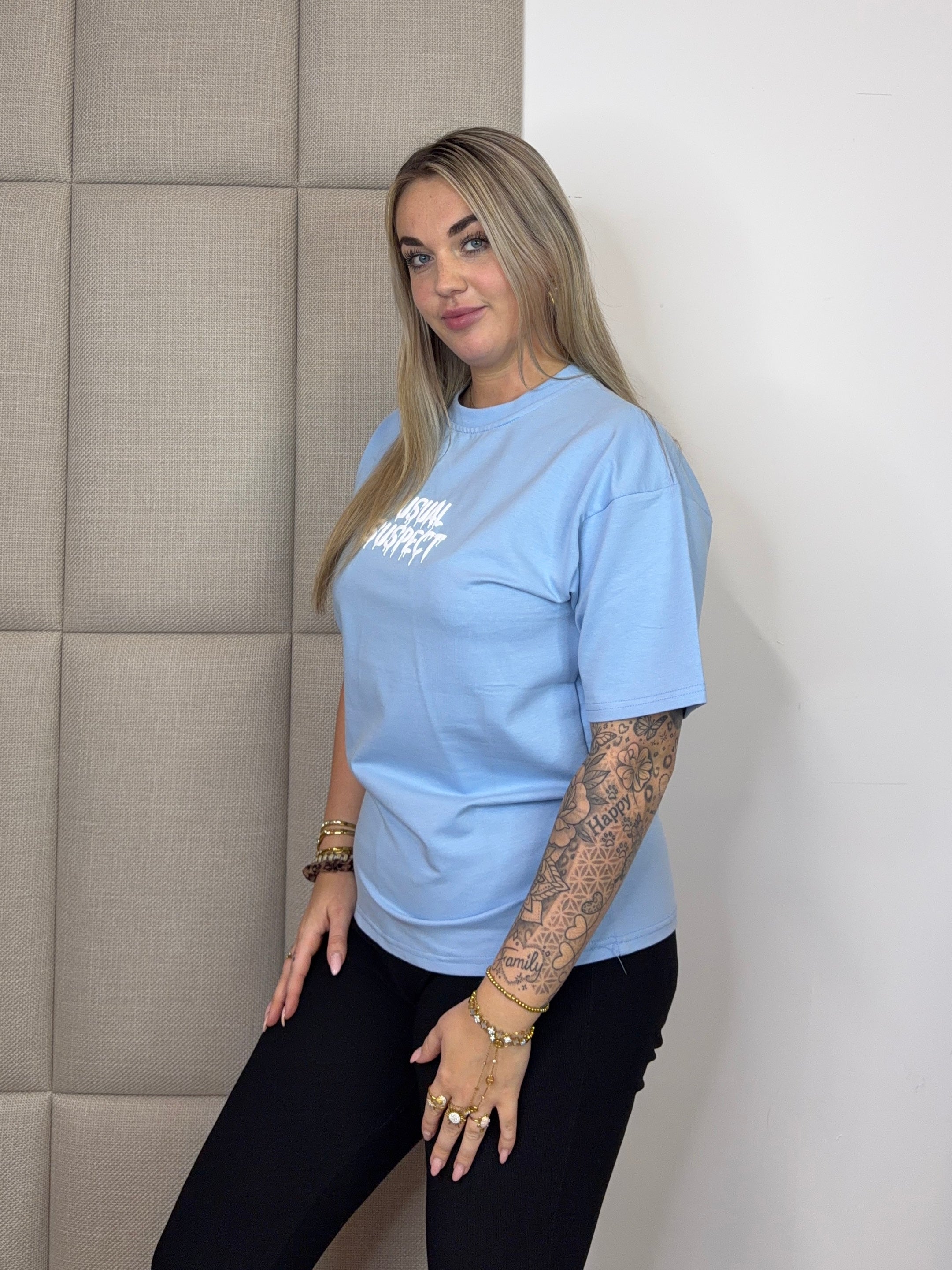Usual Suspect T-Shirt - Blauw