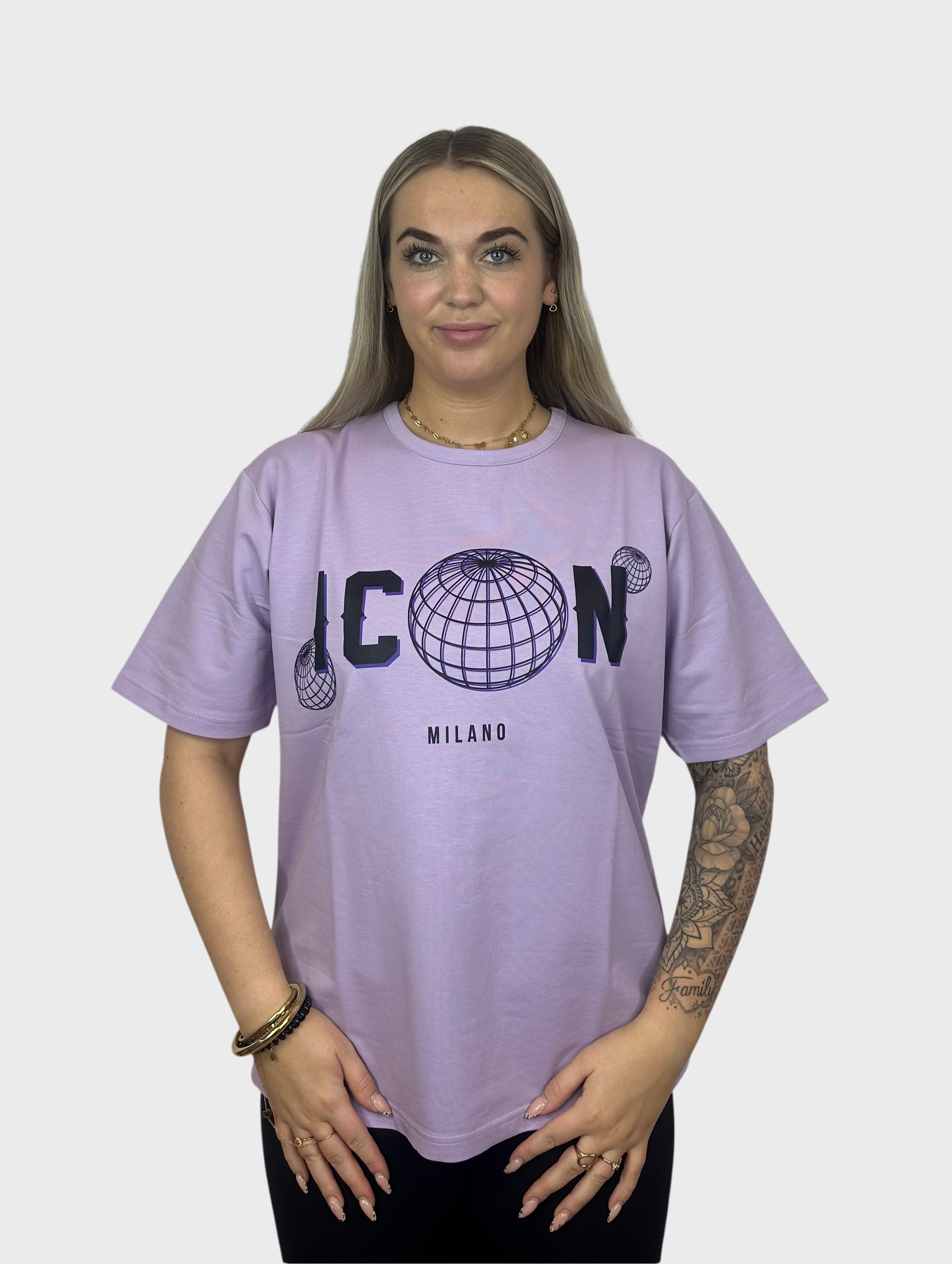 IC🪩N T-Shirt - Lila