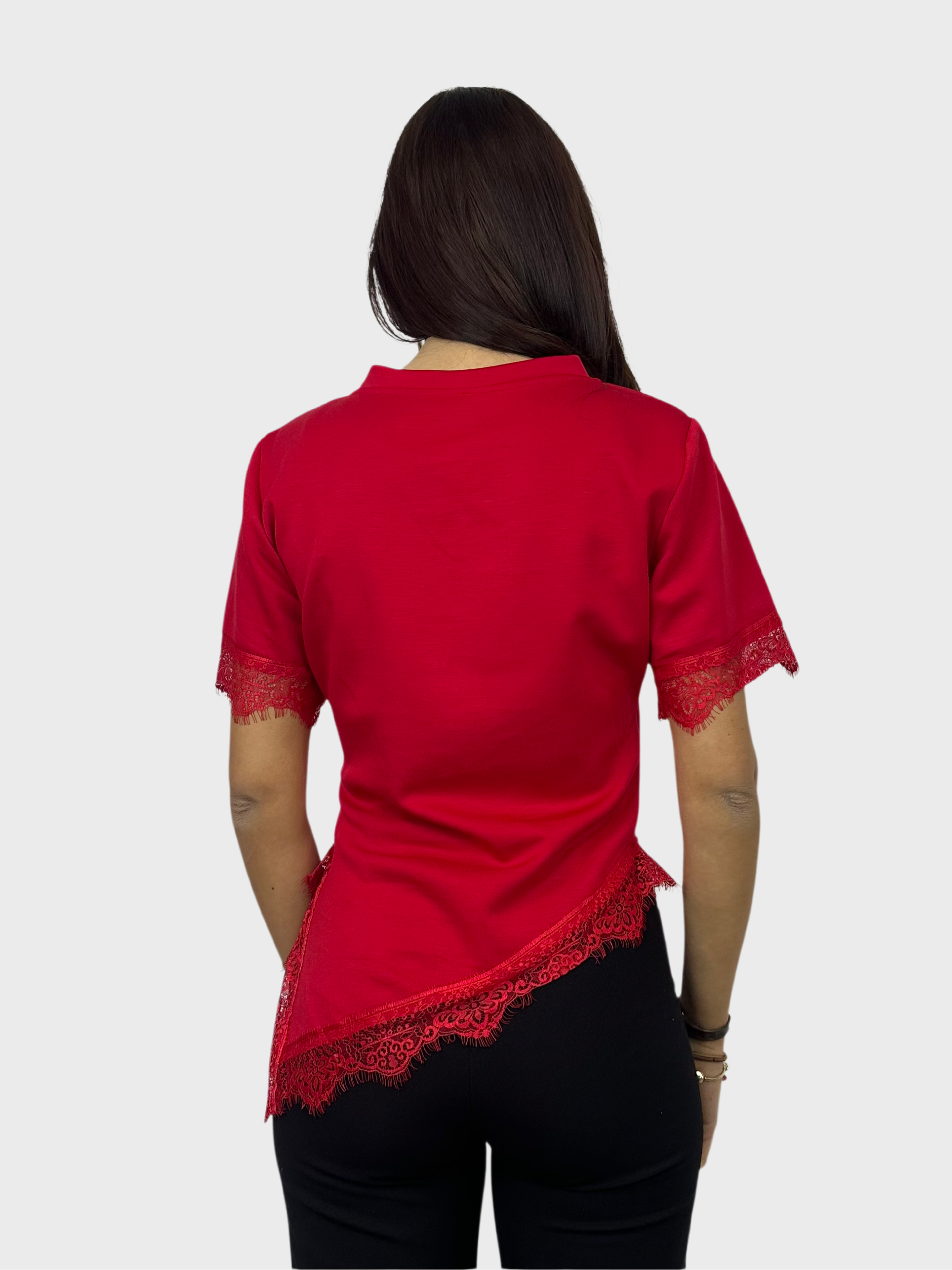 Celina Top - Rood