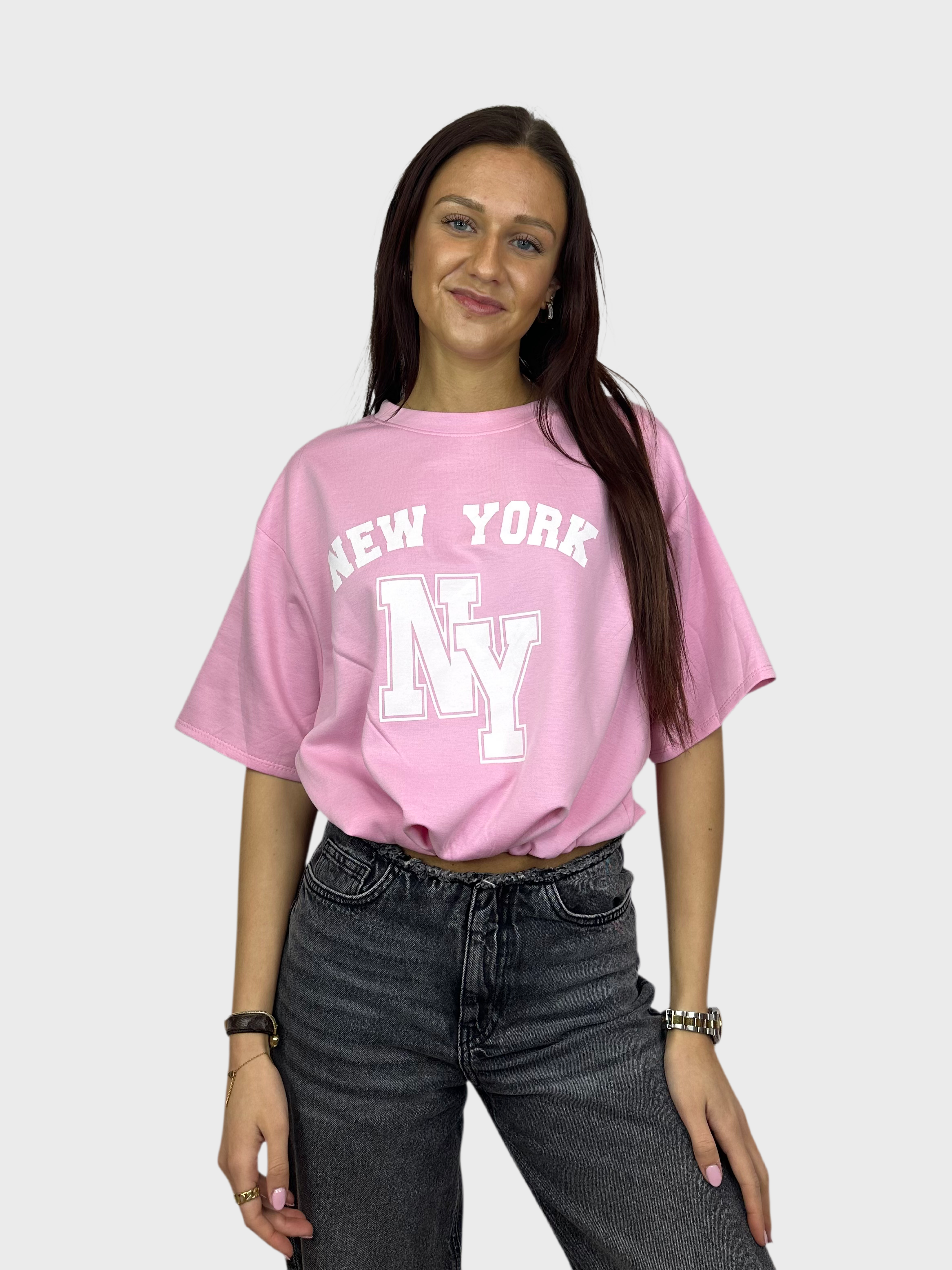 New York Top - Roze