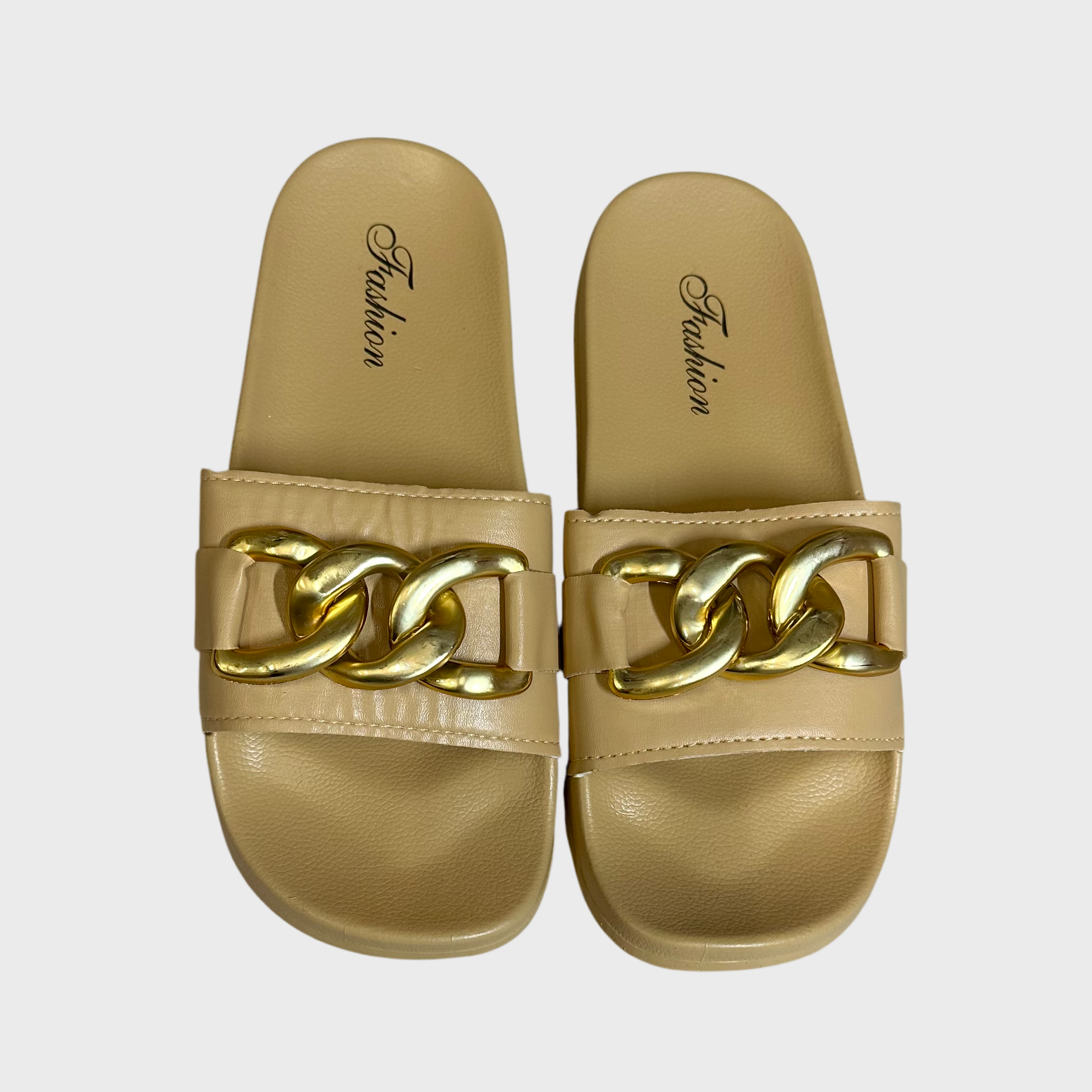 Dames Slippers - Khaki