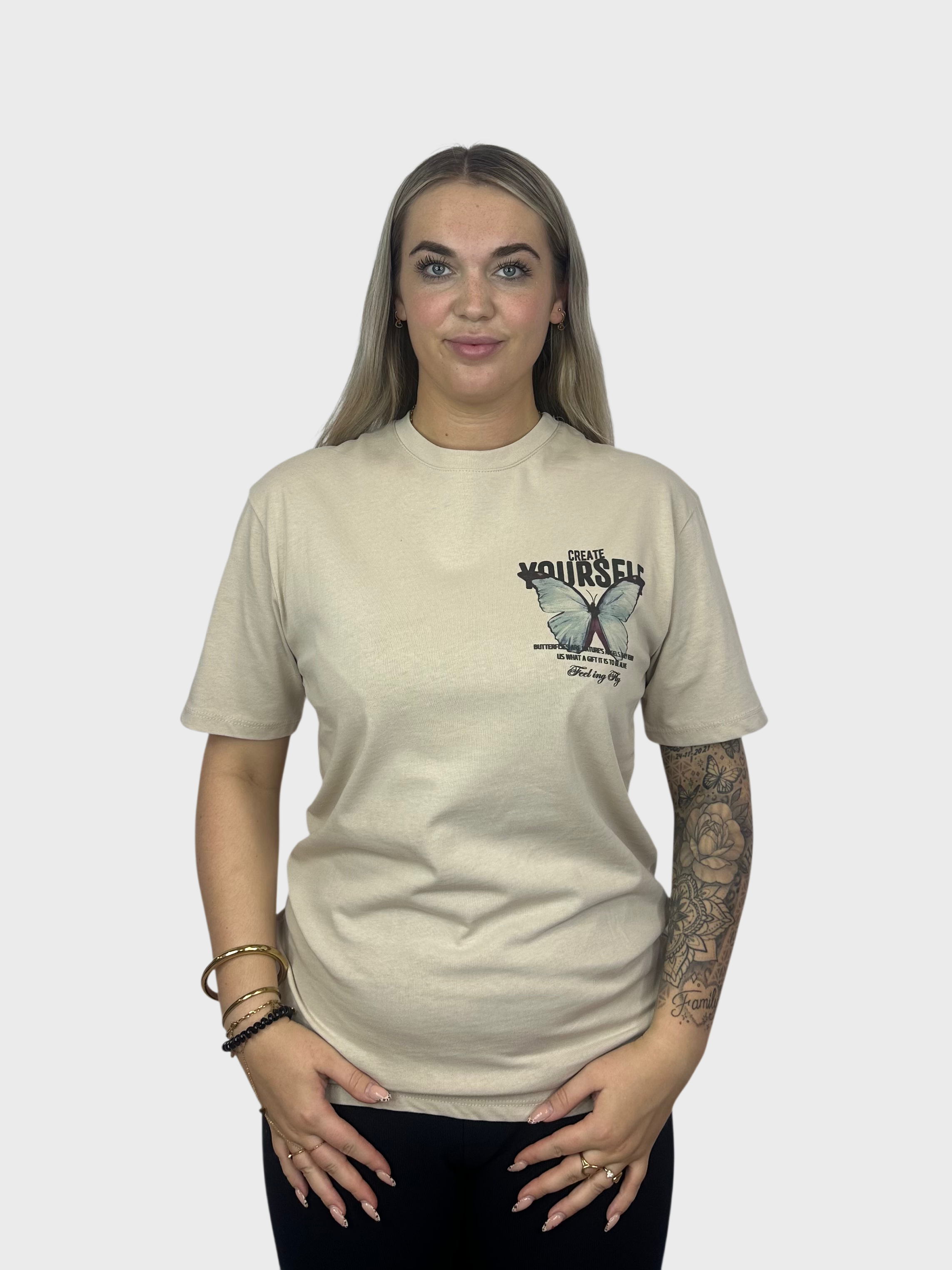 Love Yourself Shirt - Beige