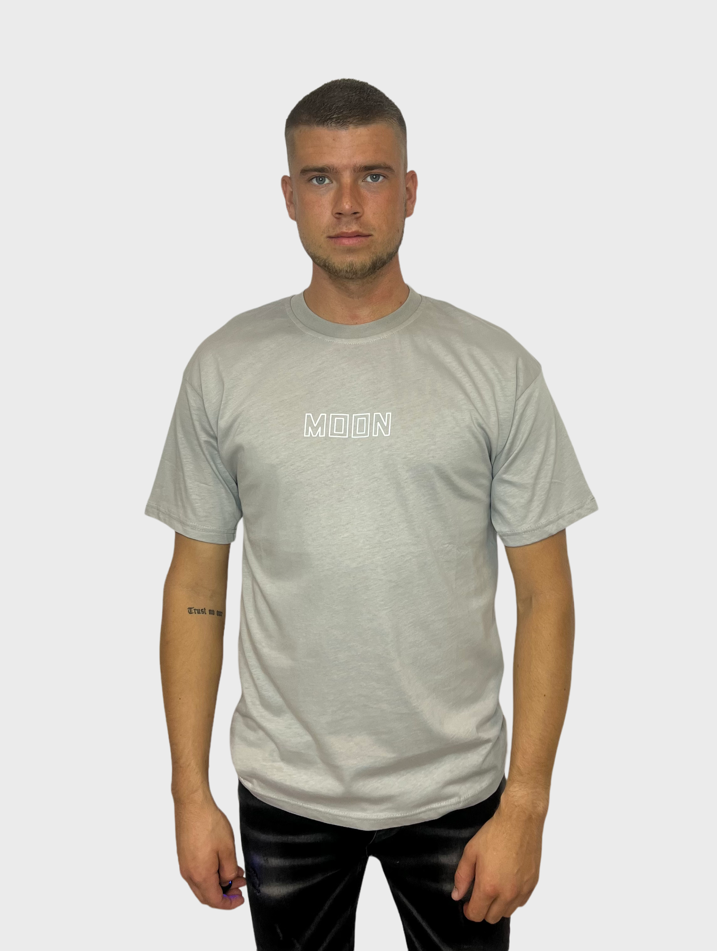 Moon T-Shirt - Grijs