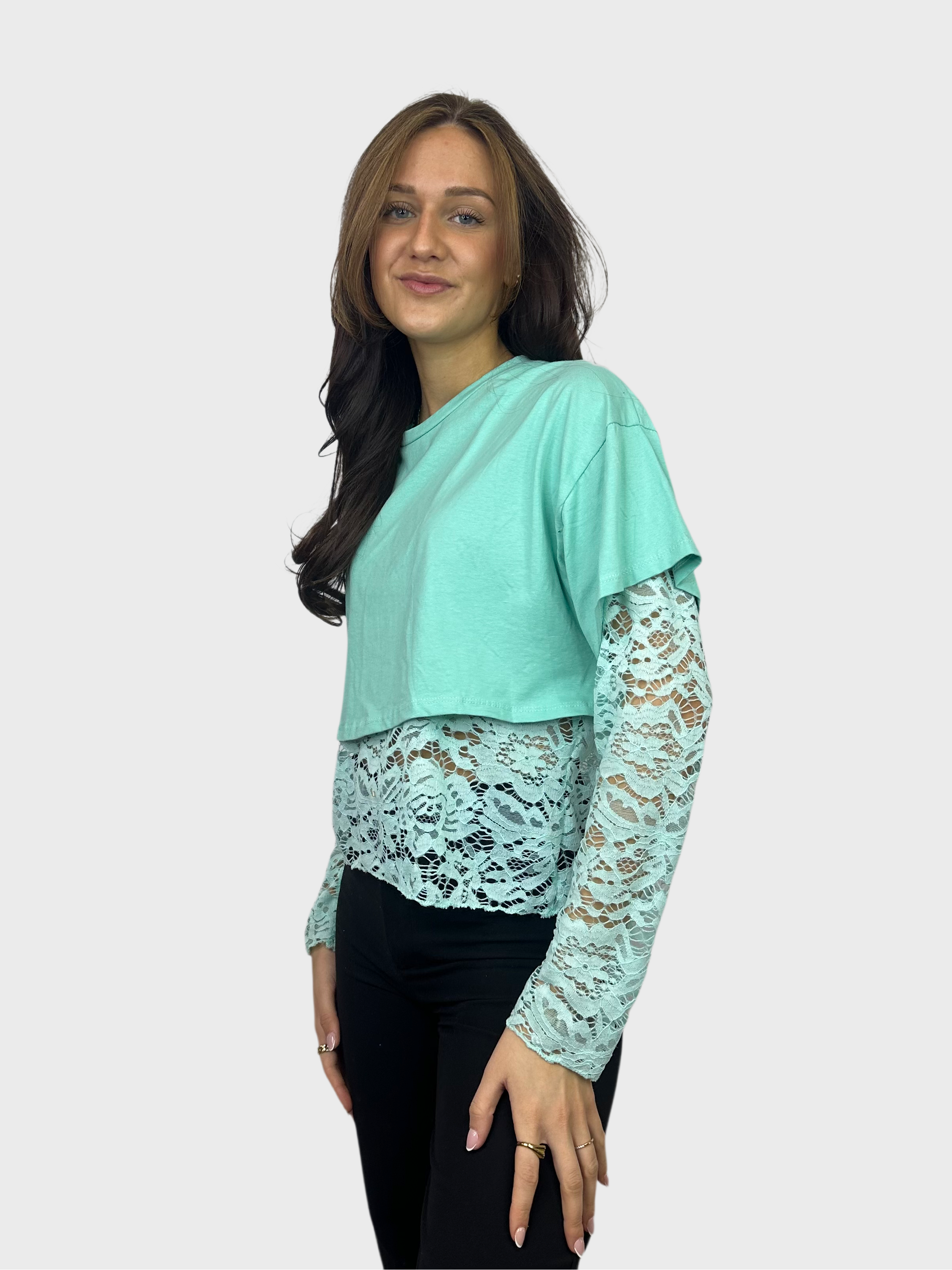 Layered Top - Mint