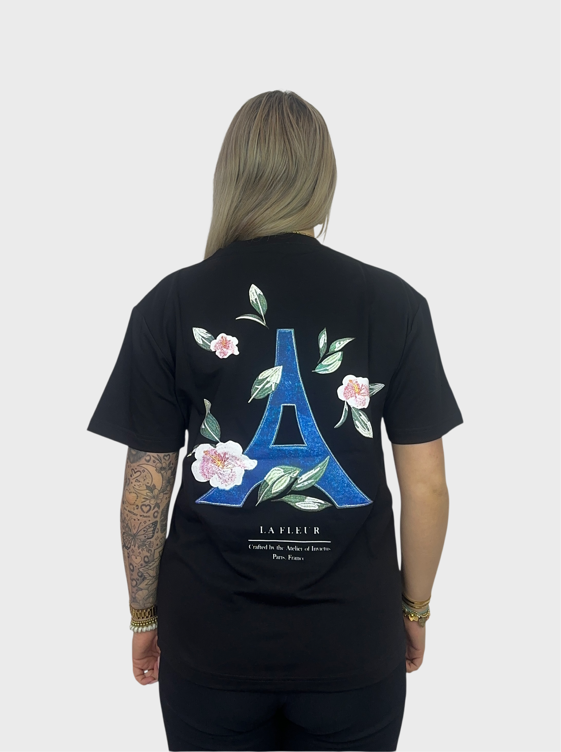 La Fleure T-Shirt - Zwart