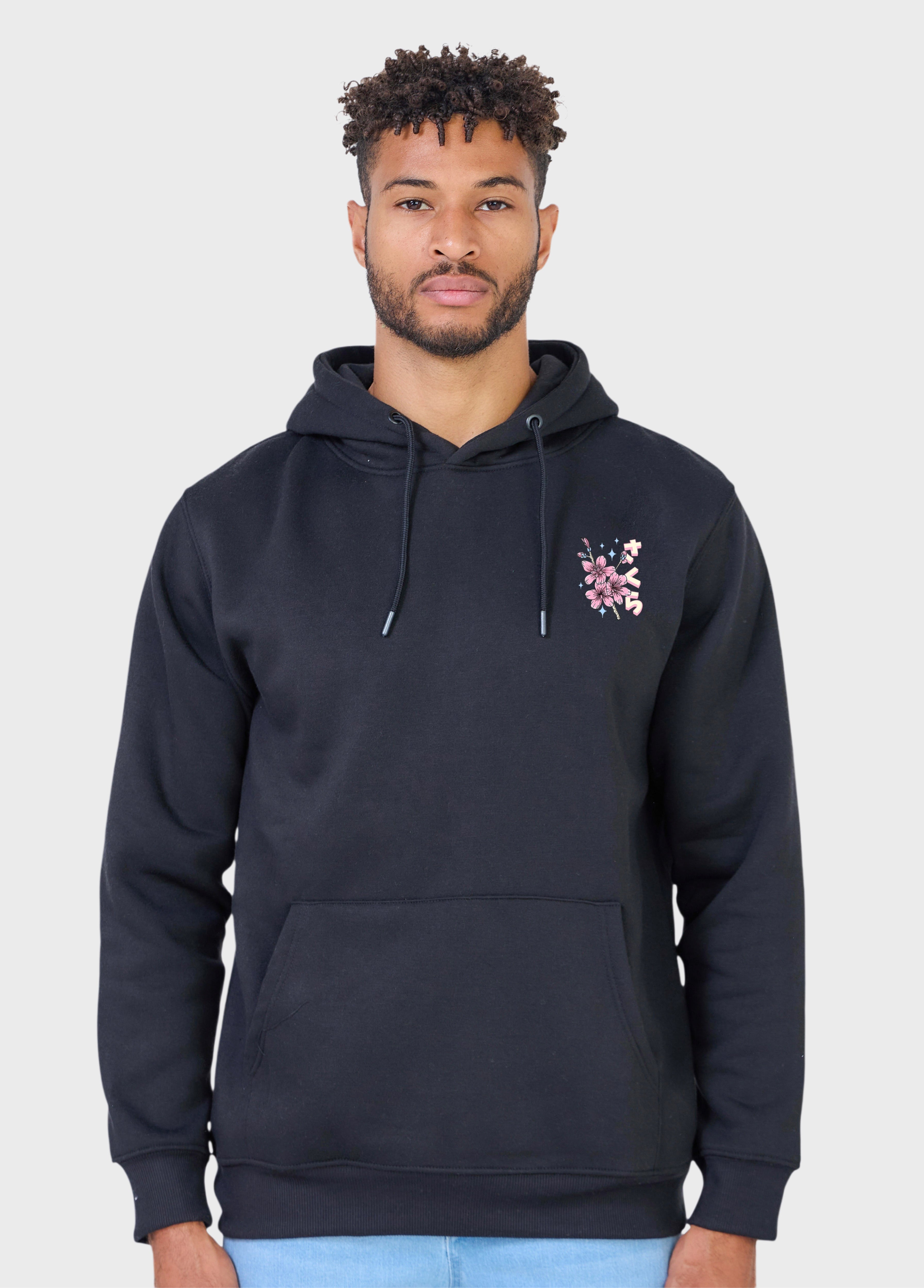 Sakura Hoodie - Zwart