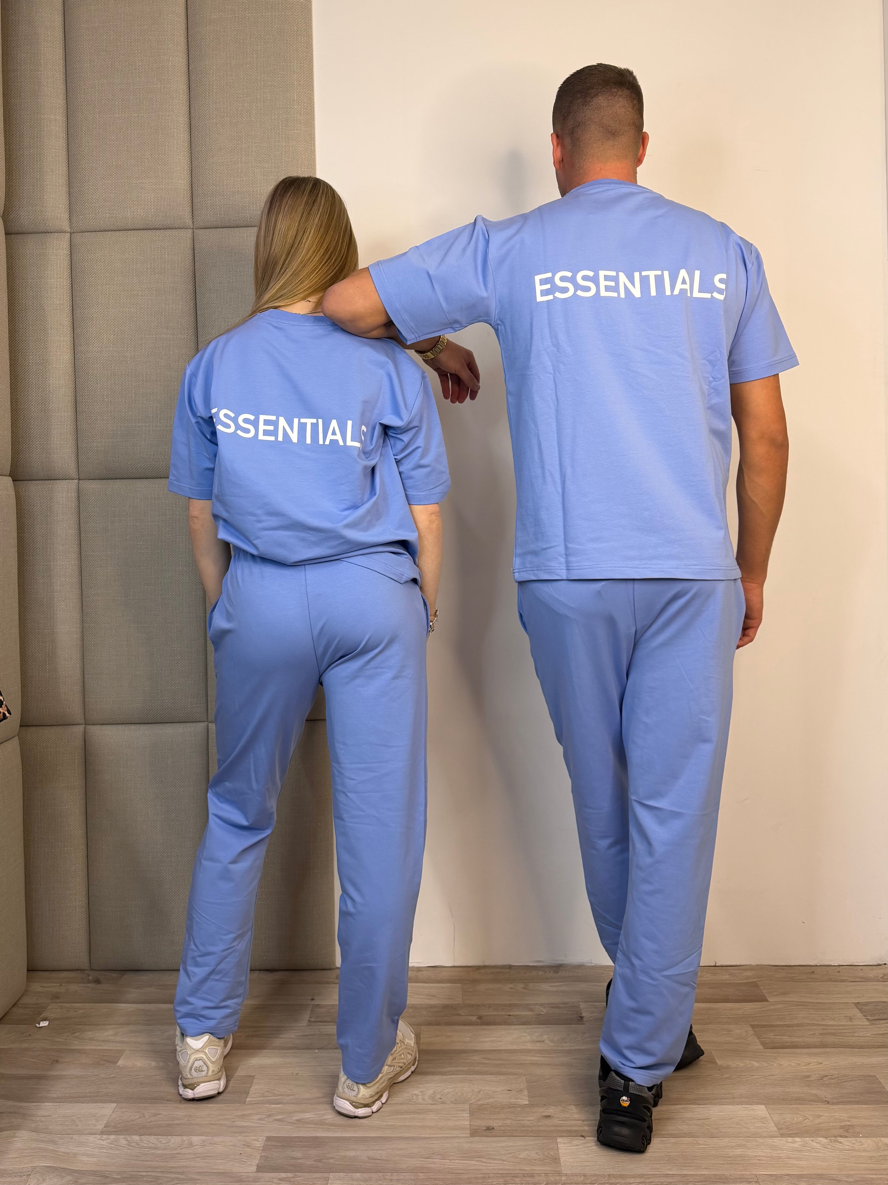 Essentials Two-Piece - Blauw