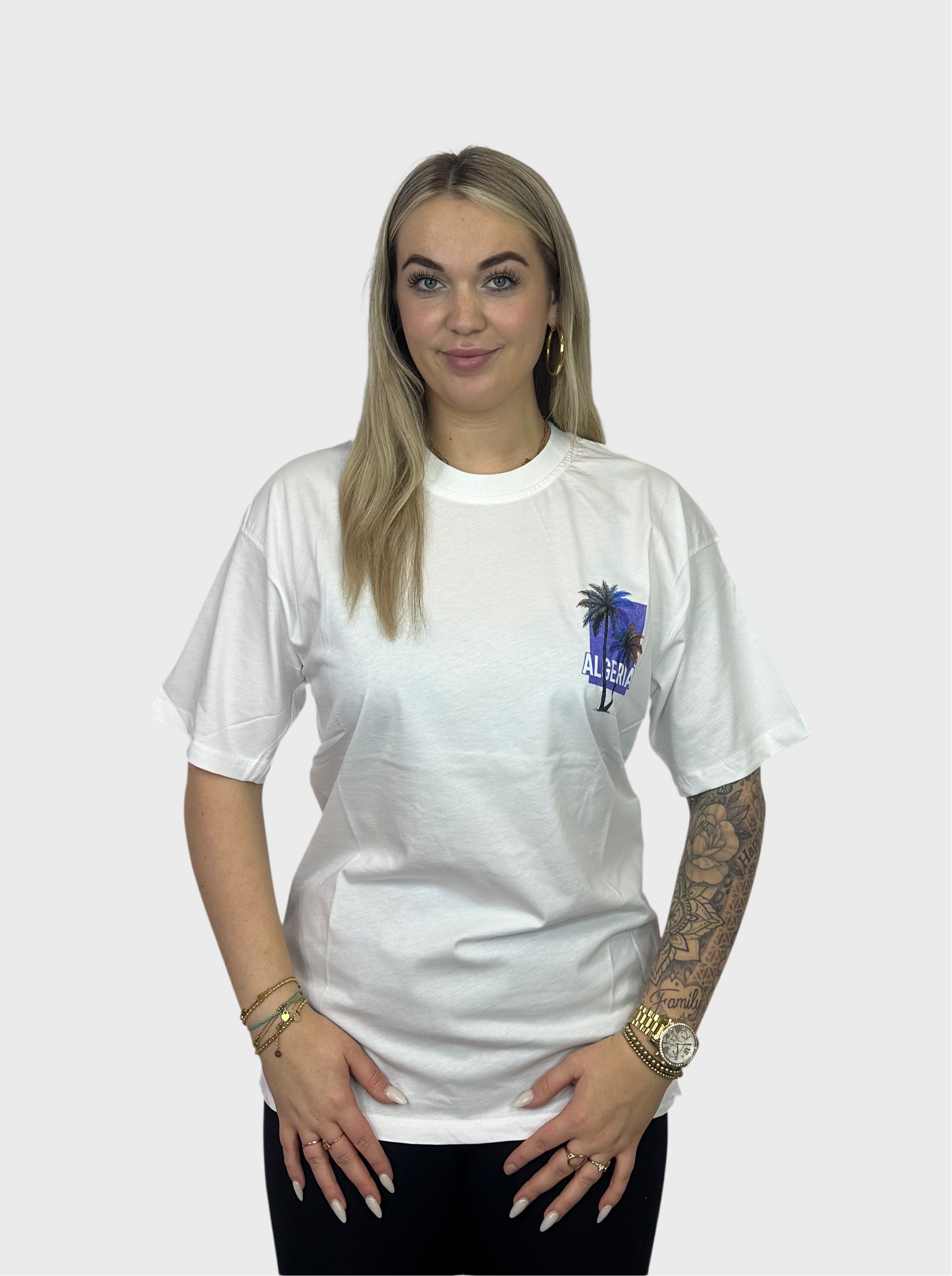 Algeria T-Shirt - Wit