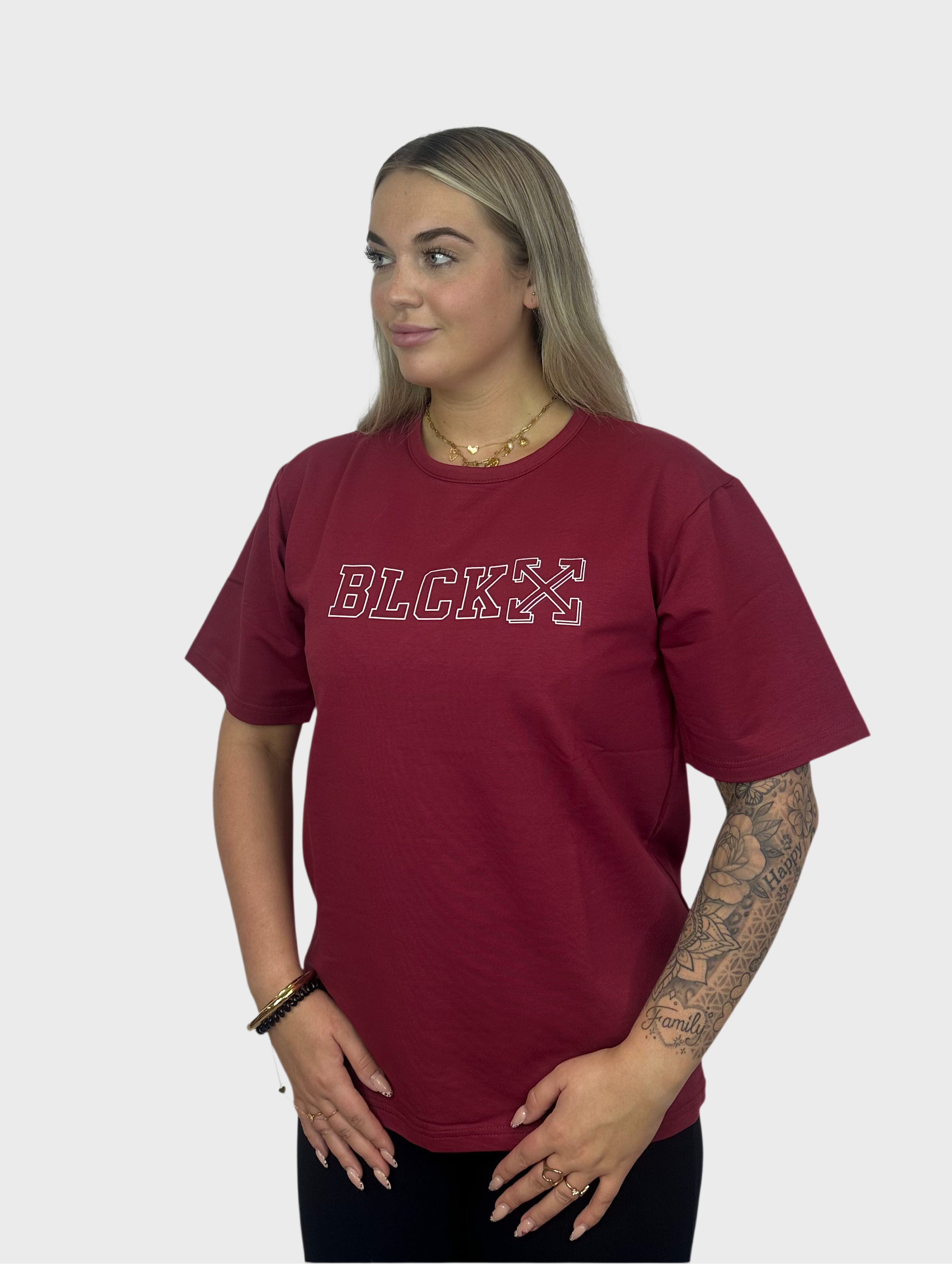 BLCKX T-Shirt - Bordeaux