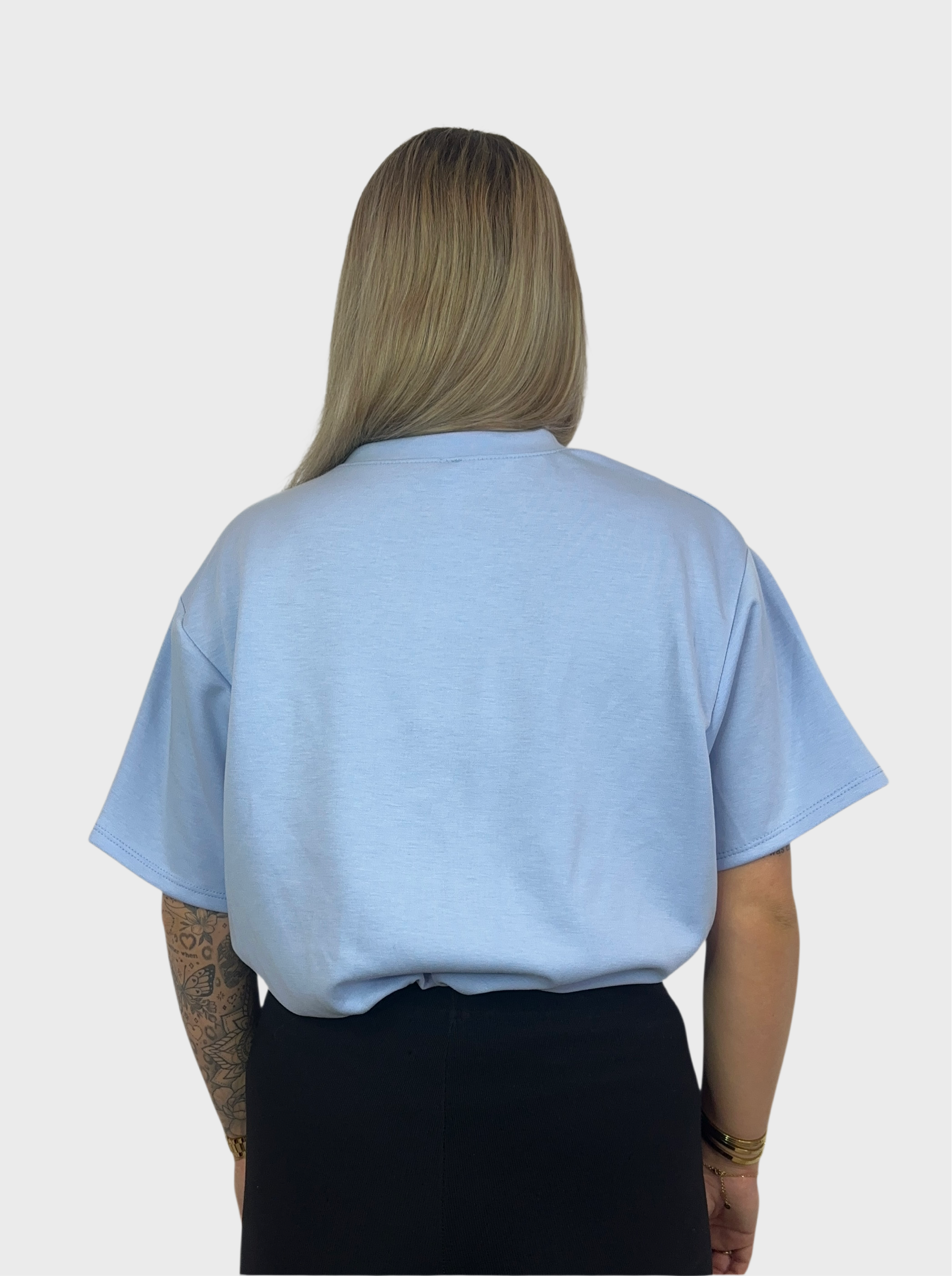 Robine Top - Baby Blauw