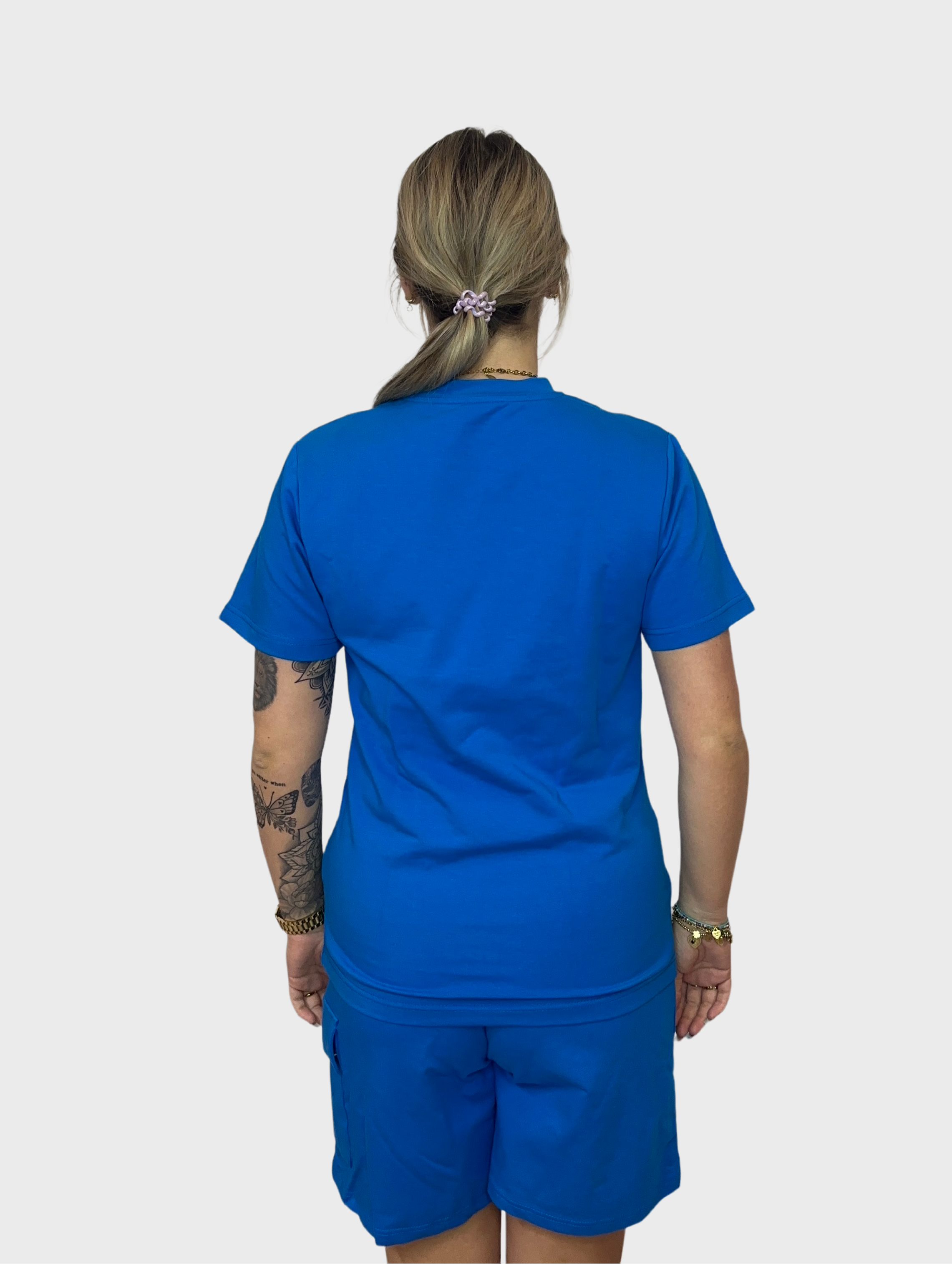 Fly Trainingspak Short - Kobalt Blauw