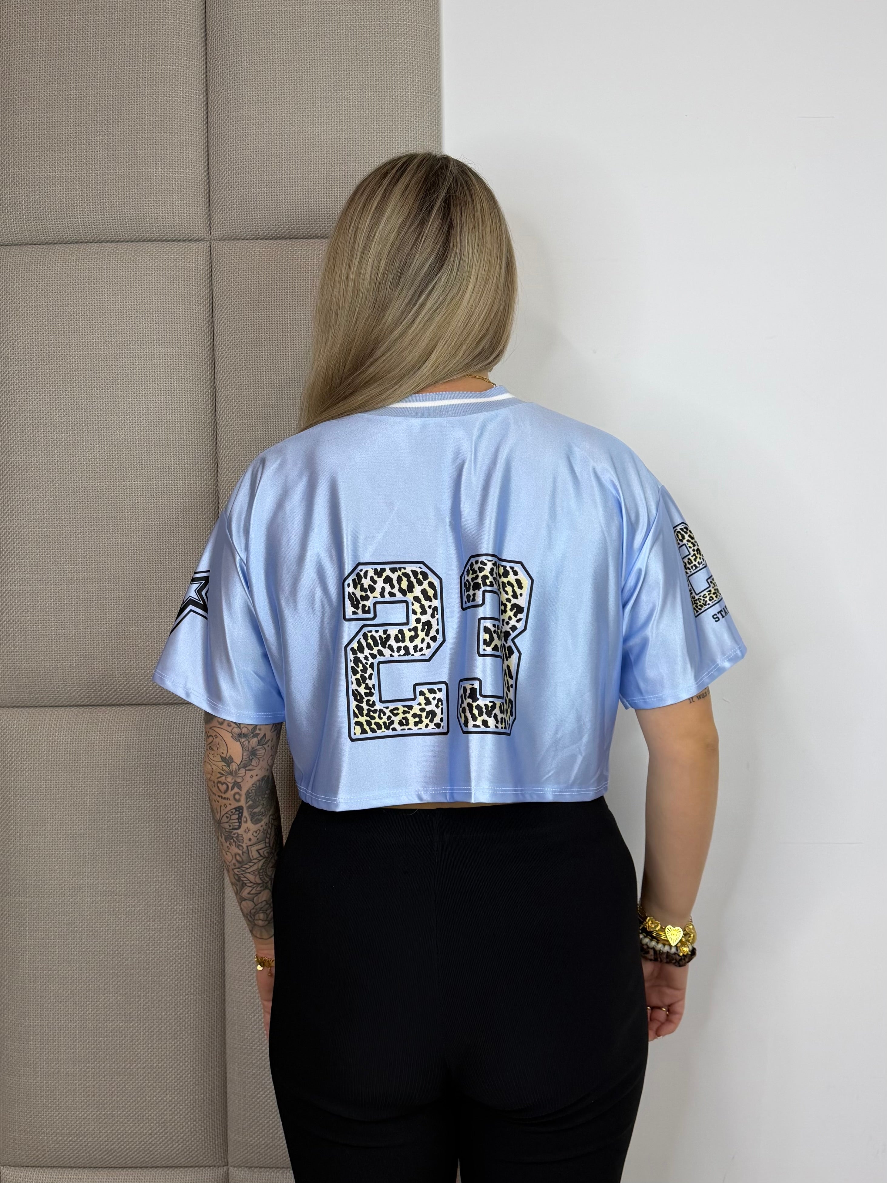 Genius Jersey Top - Blauw