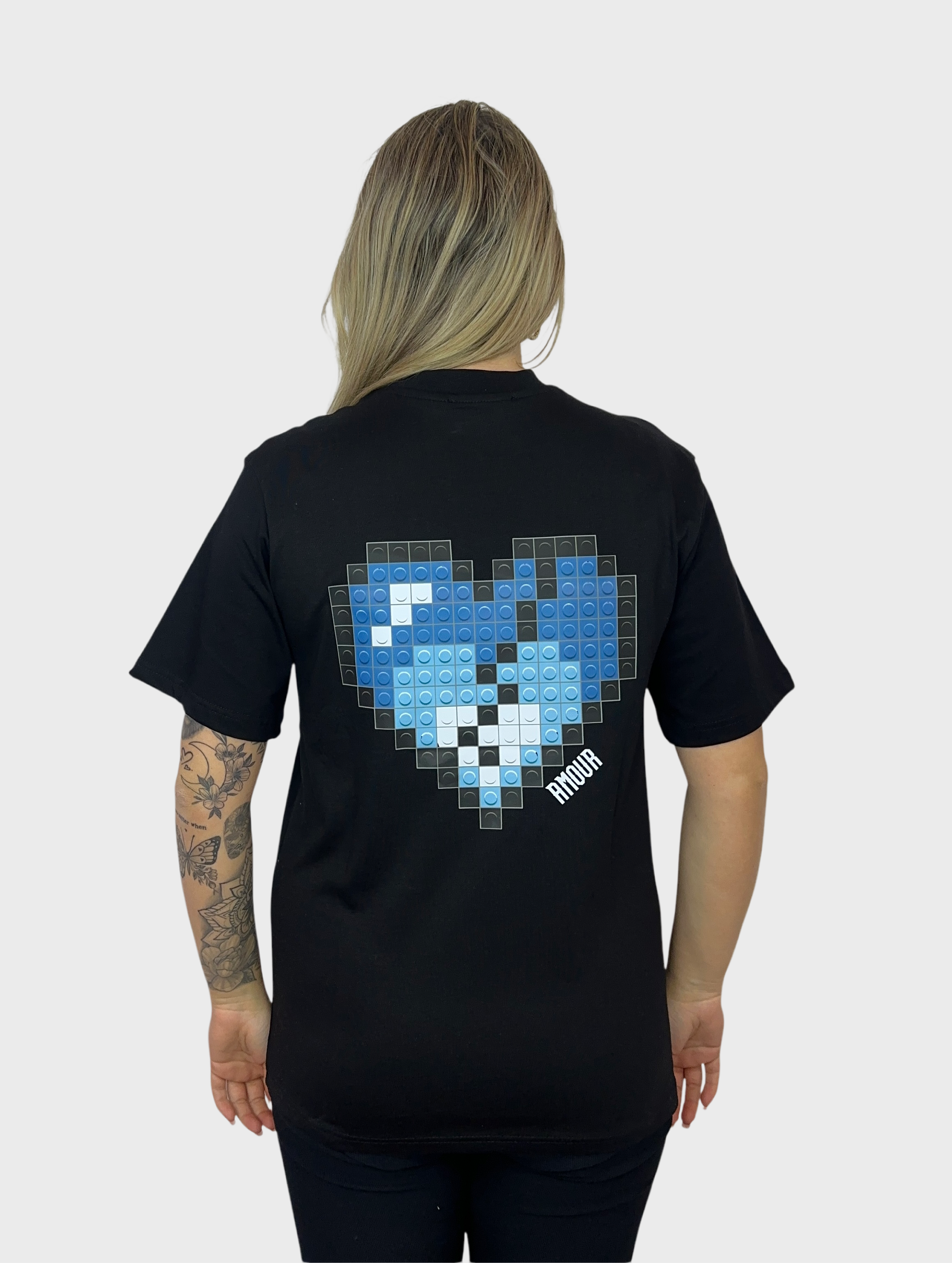 Blue Logo T-Shirt - Zwart