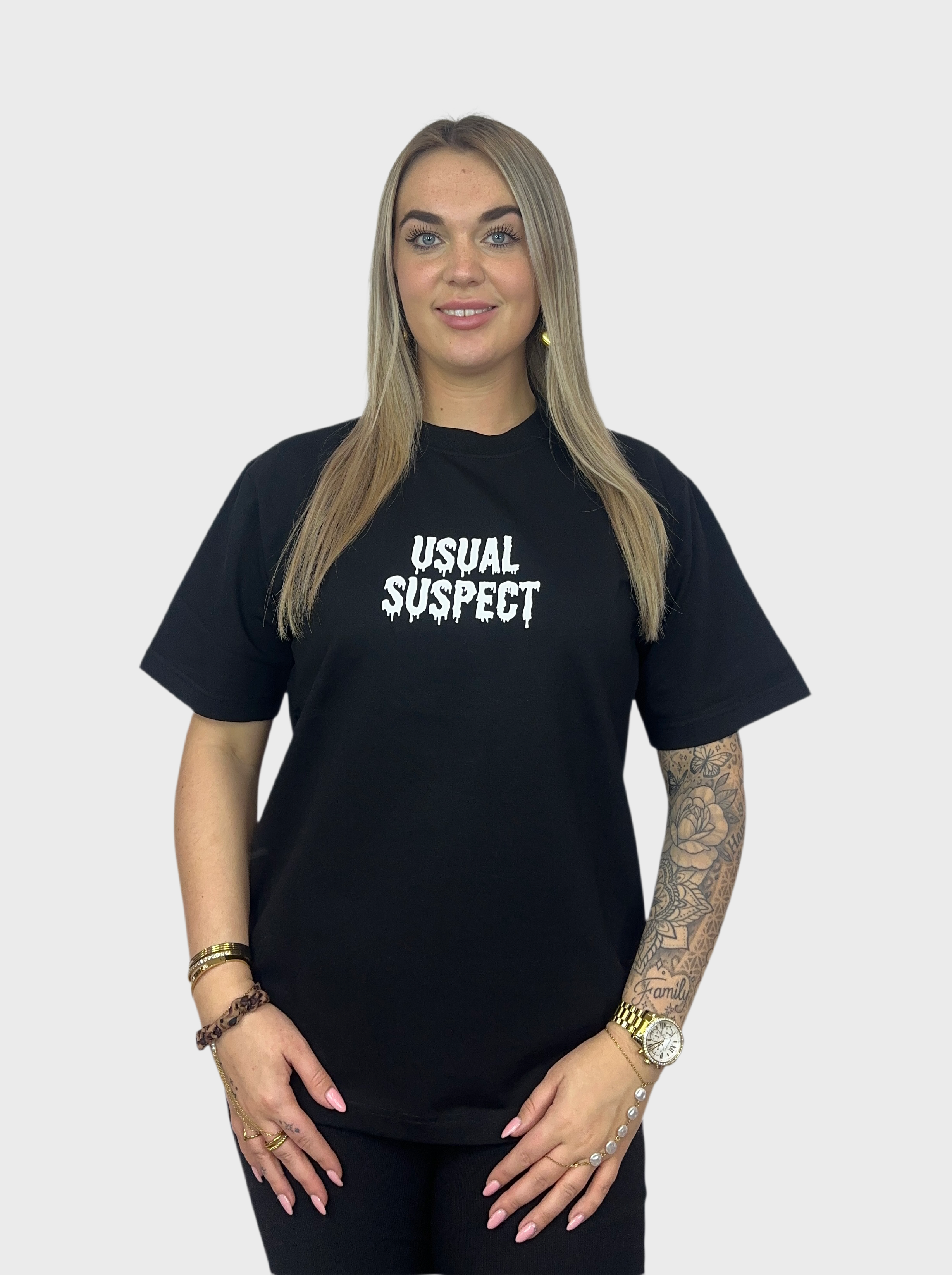Usual Suspect T-Shirt - Zwart