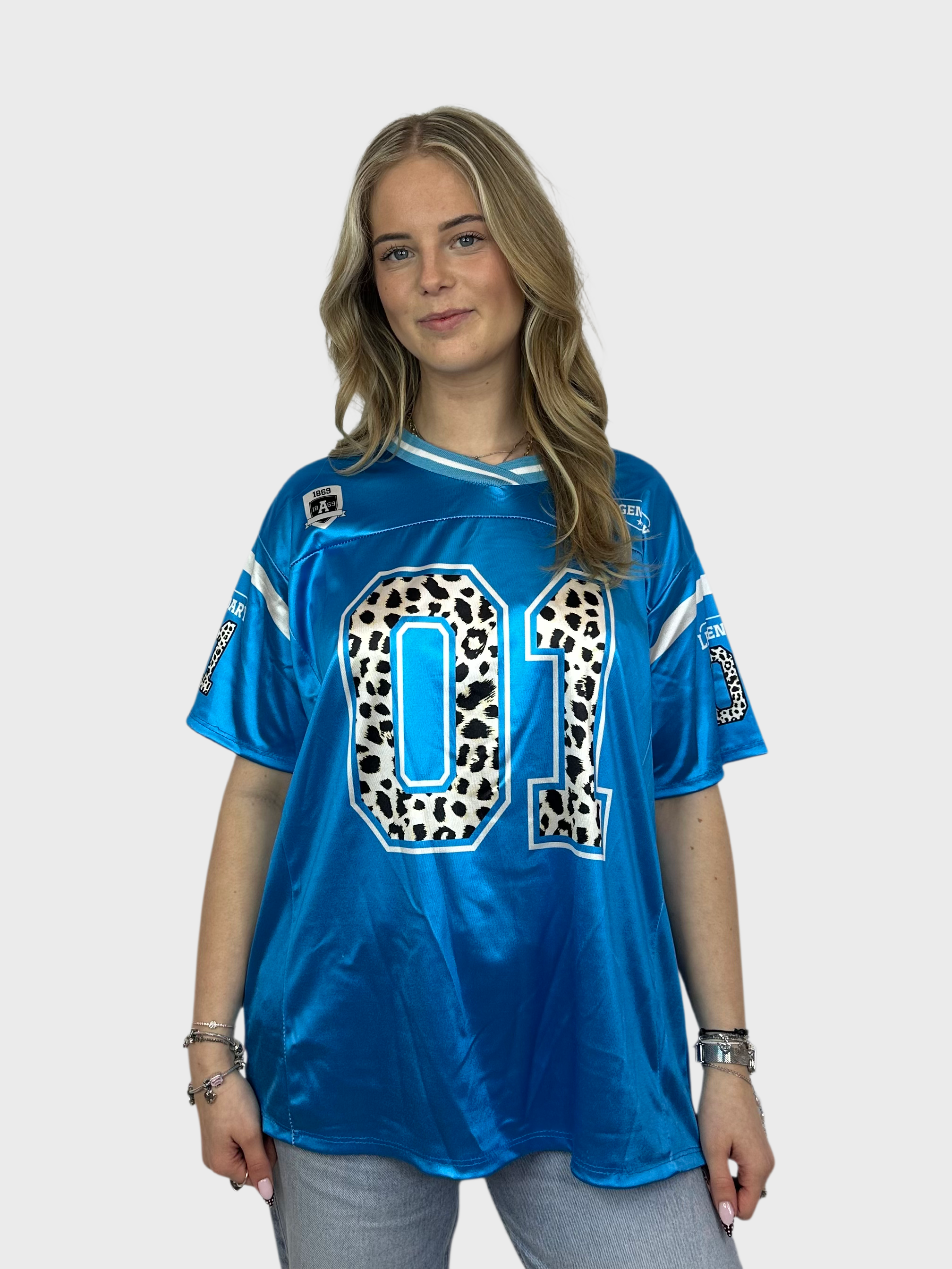 Legendary Jersey T-Shirt - Ocean Blauw