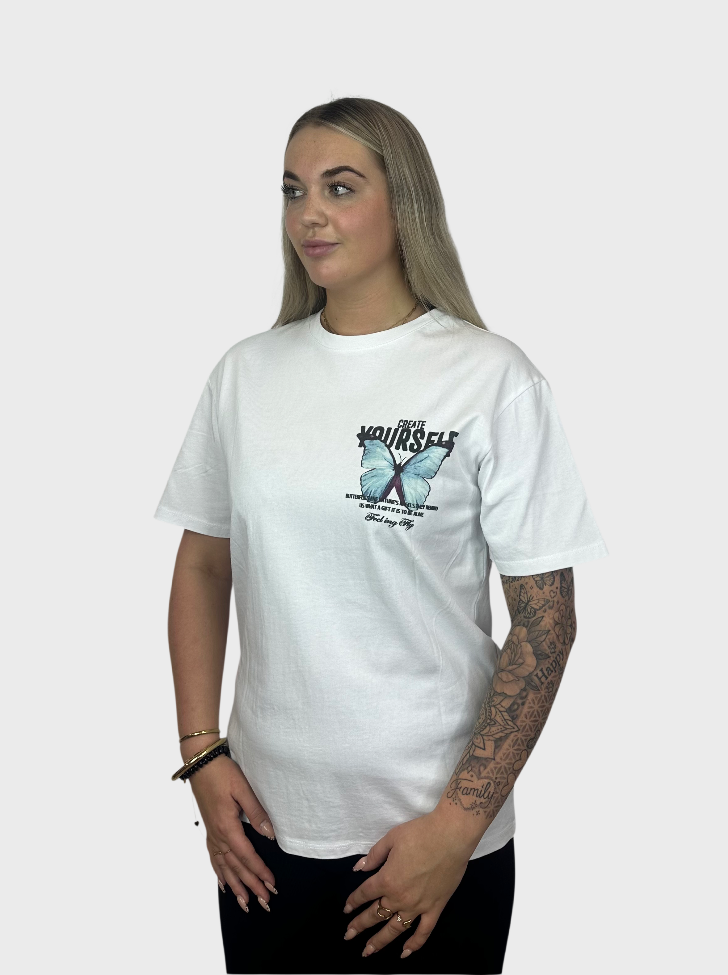 Love Yourself Shirt - Wit