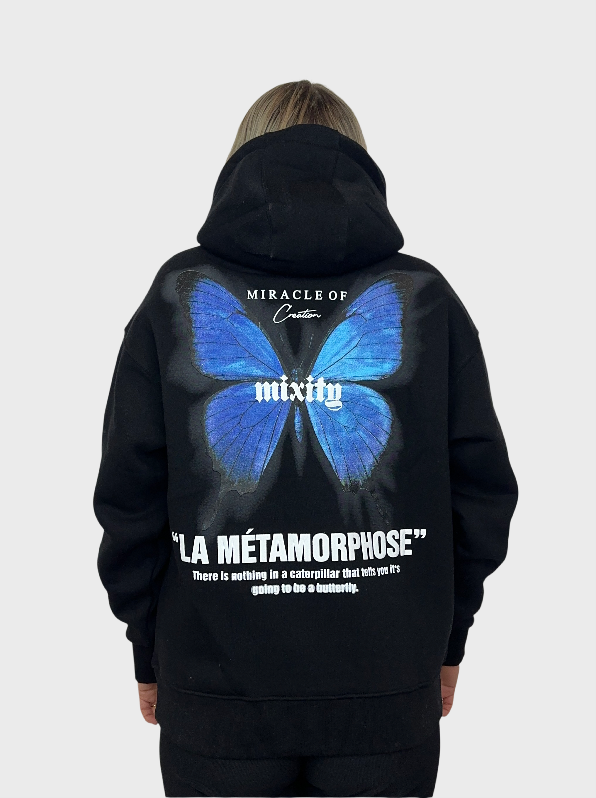 La Métamorphose Hoodie - Zwart
