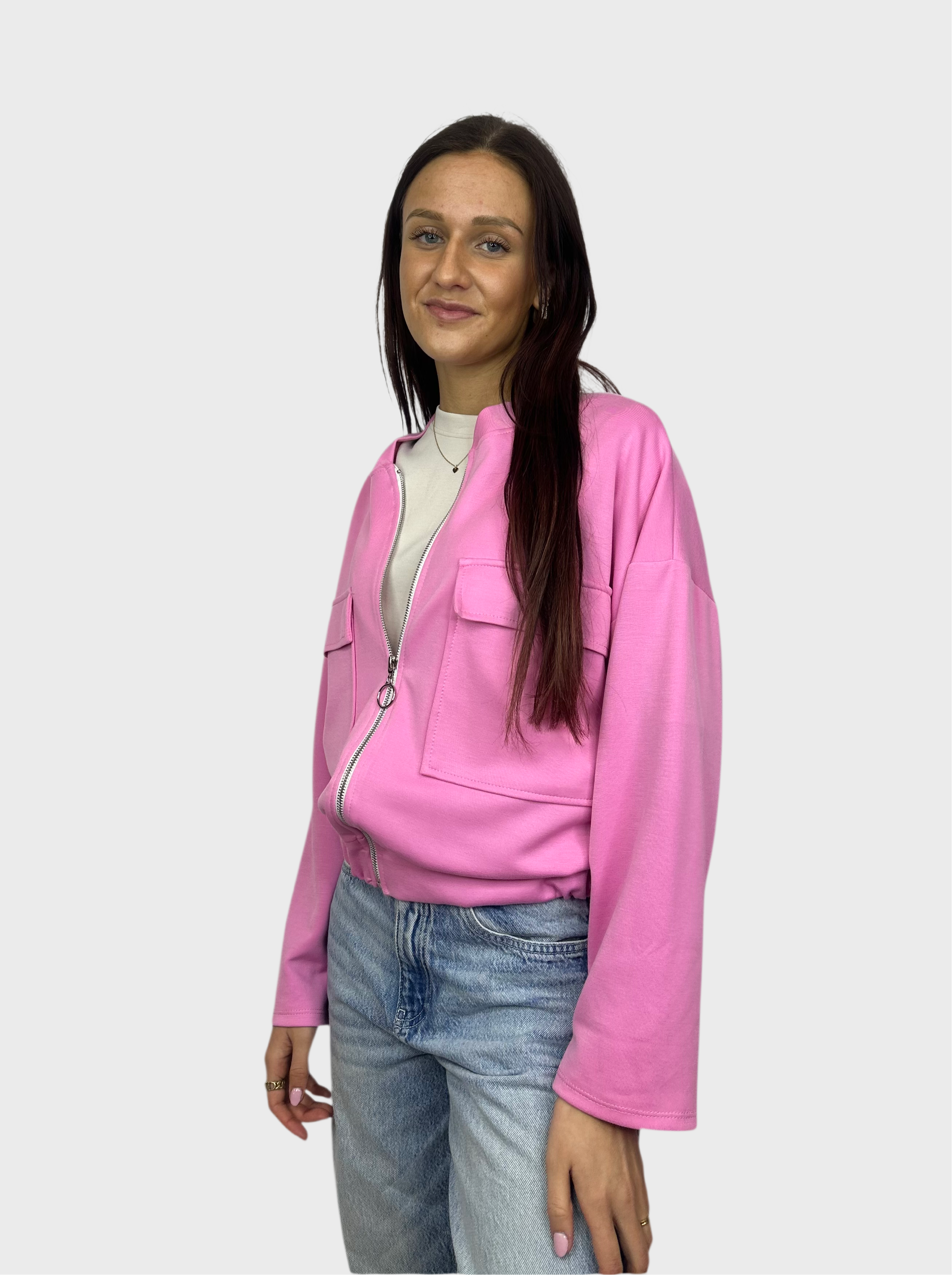Cargo Jacket - Roze