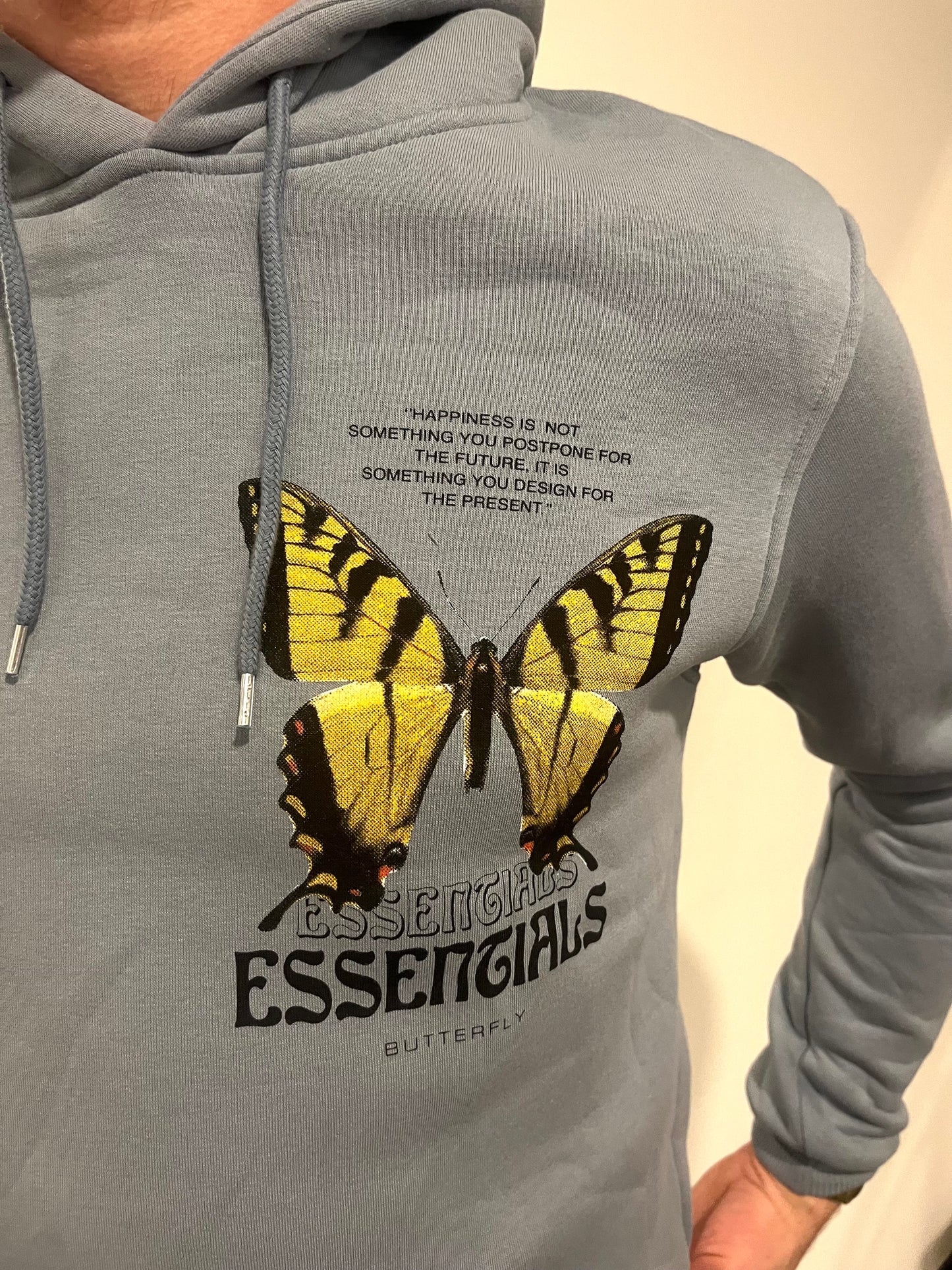 Essengials Butterfly Hoodie - Blauw