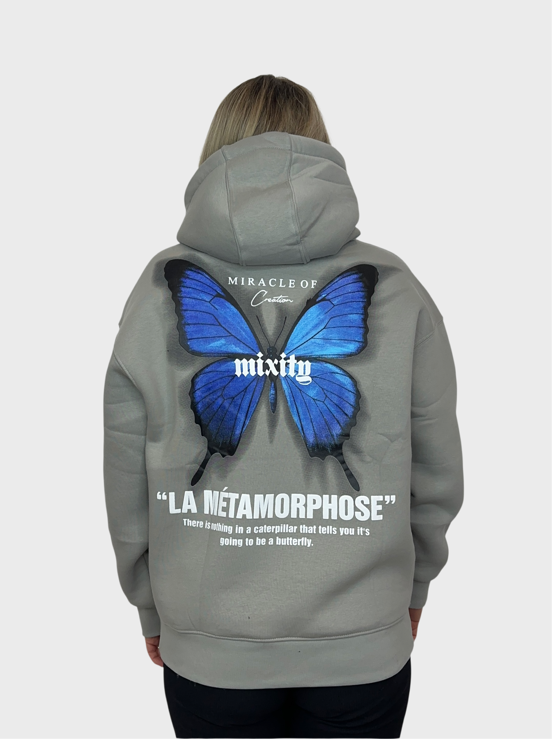 La Métamorphose Hoodie - Licht Grijs